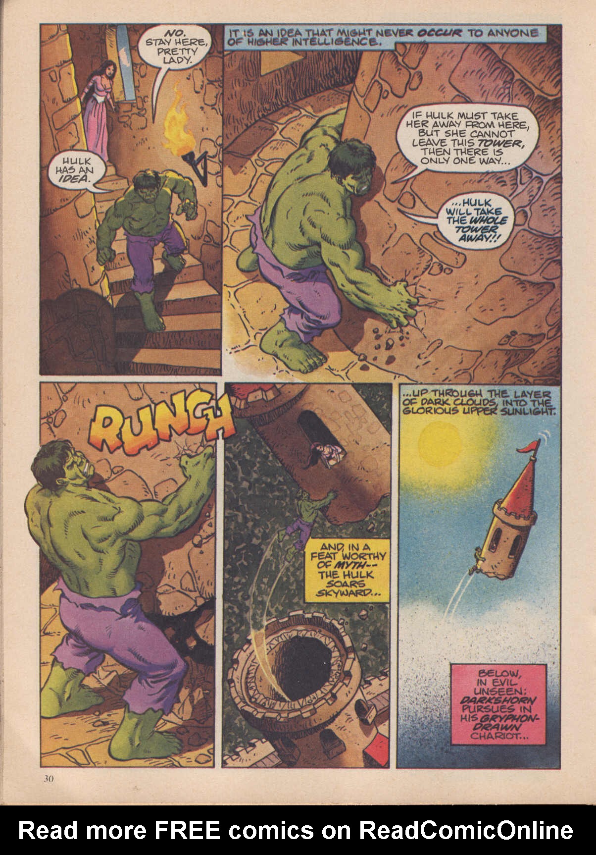 Read online Hulk (1978) comic -  Issue #21 - 30