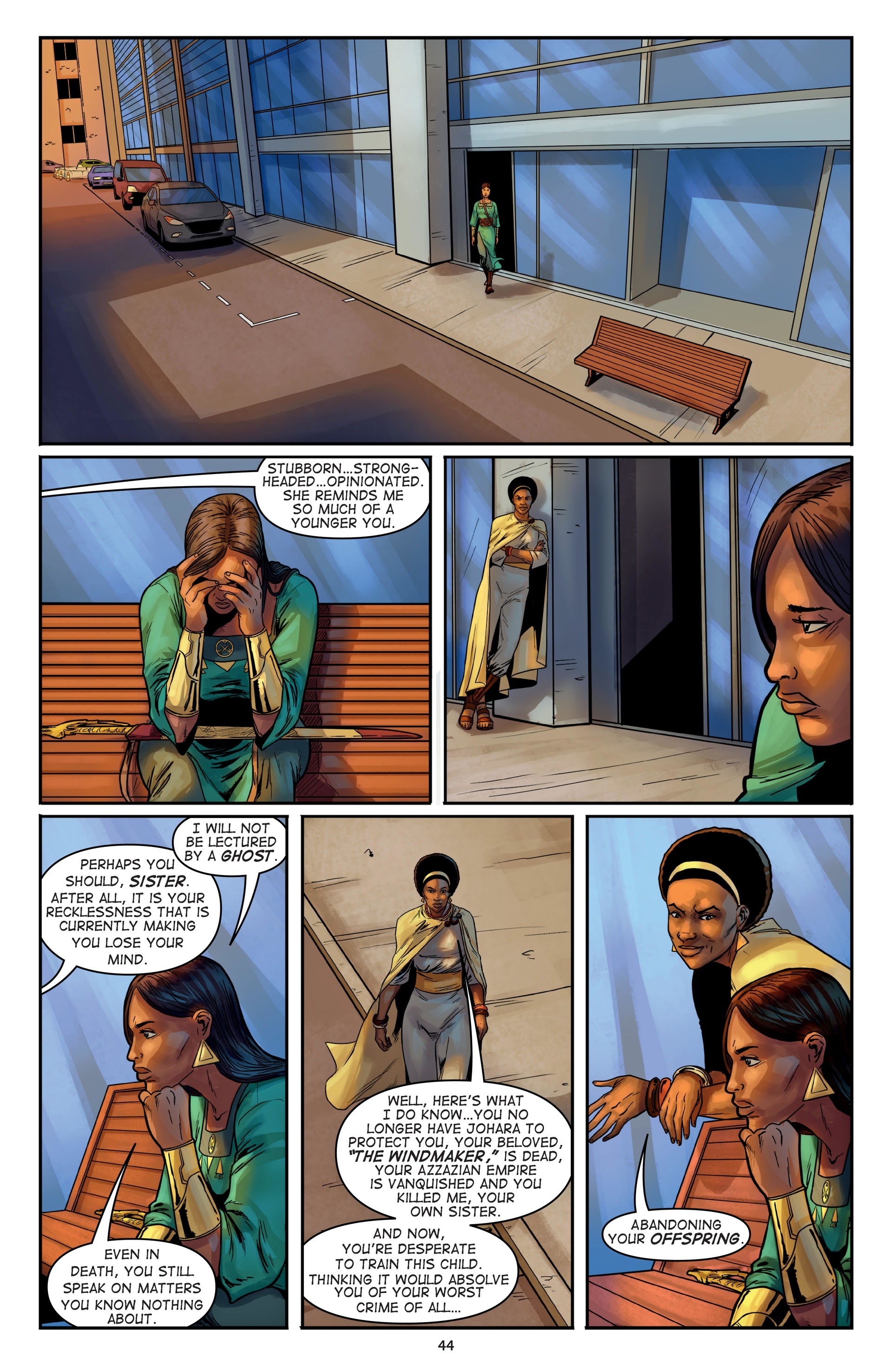 Read online Malika: Warrior Queen comic -  Issue # TPB 2 (Part 1) - 46