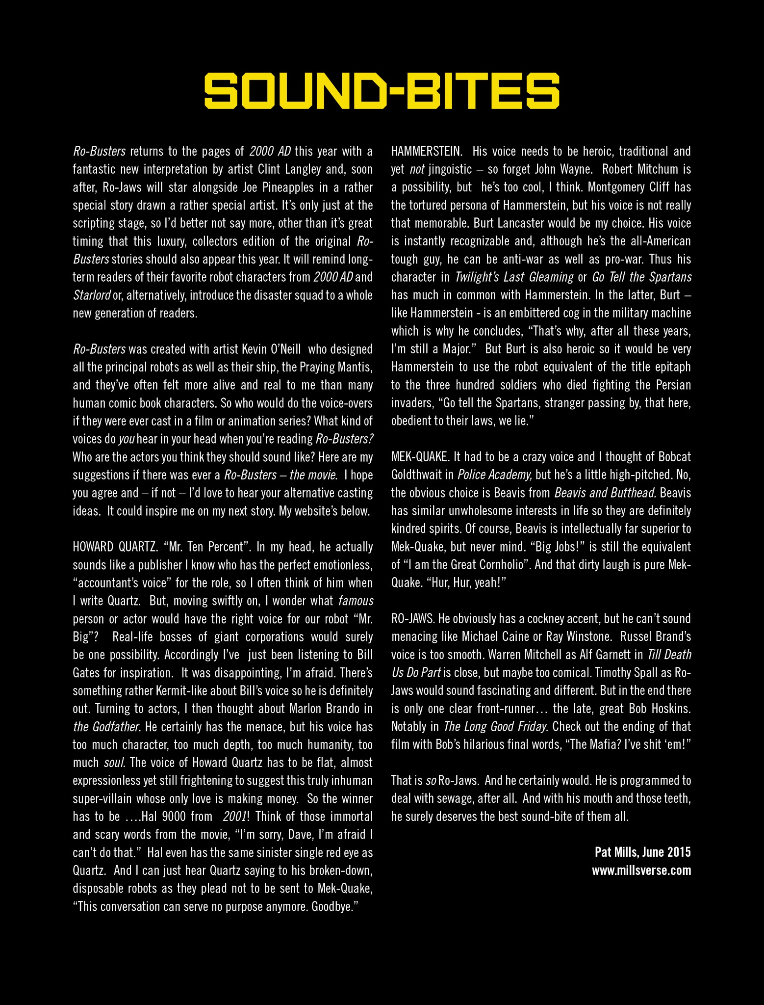 Read online Ro-Busters comic -  Issue # TPB 1 - 5