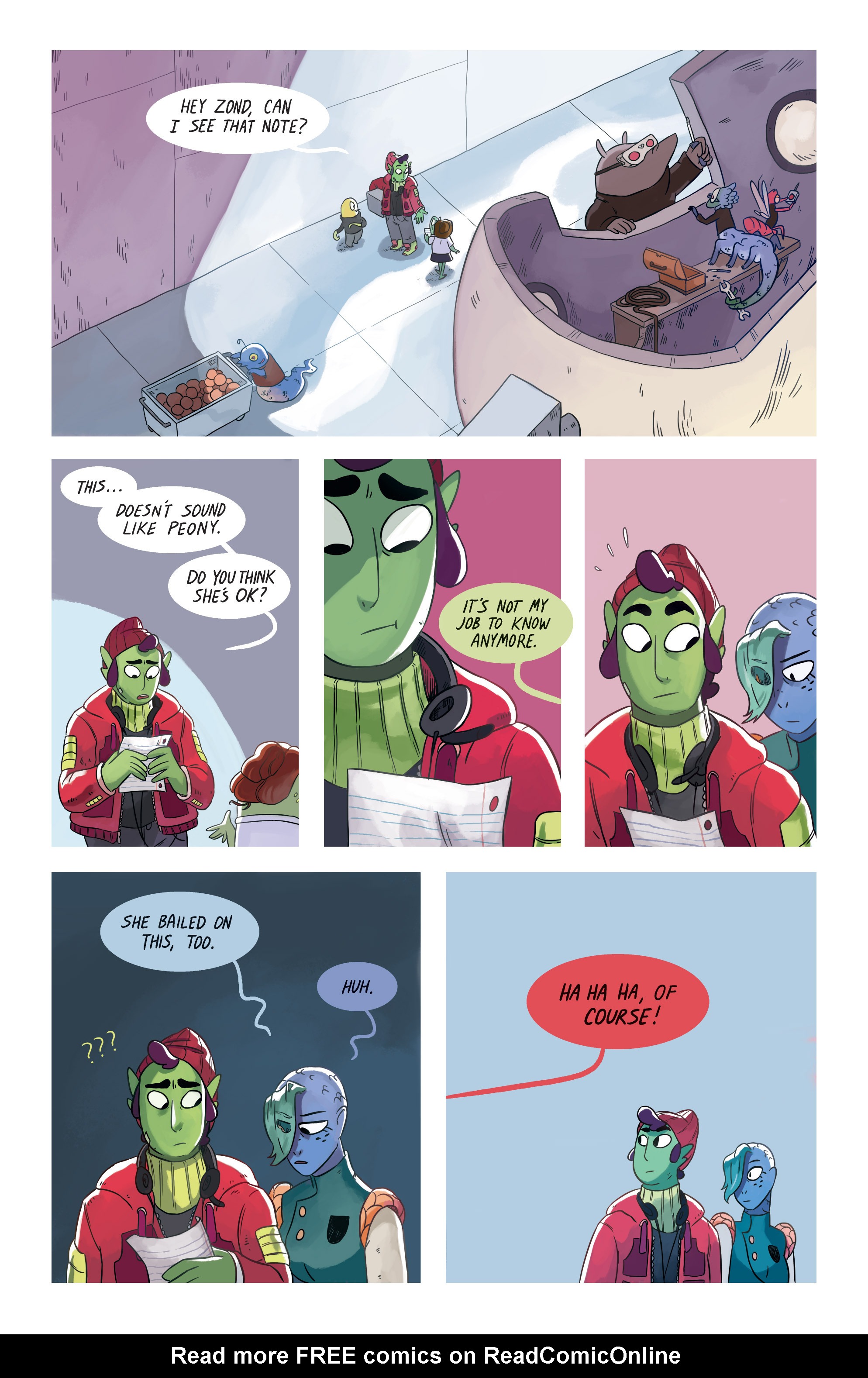 Read online Space Battle Lunchtime comic -  Issue #5 - 12