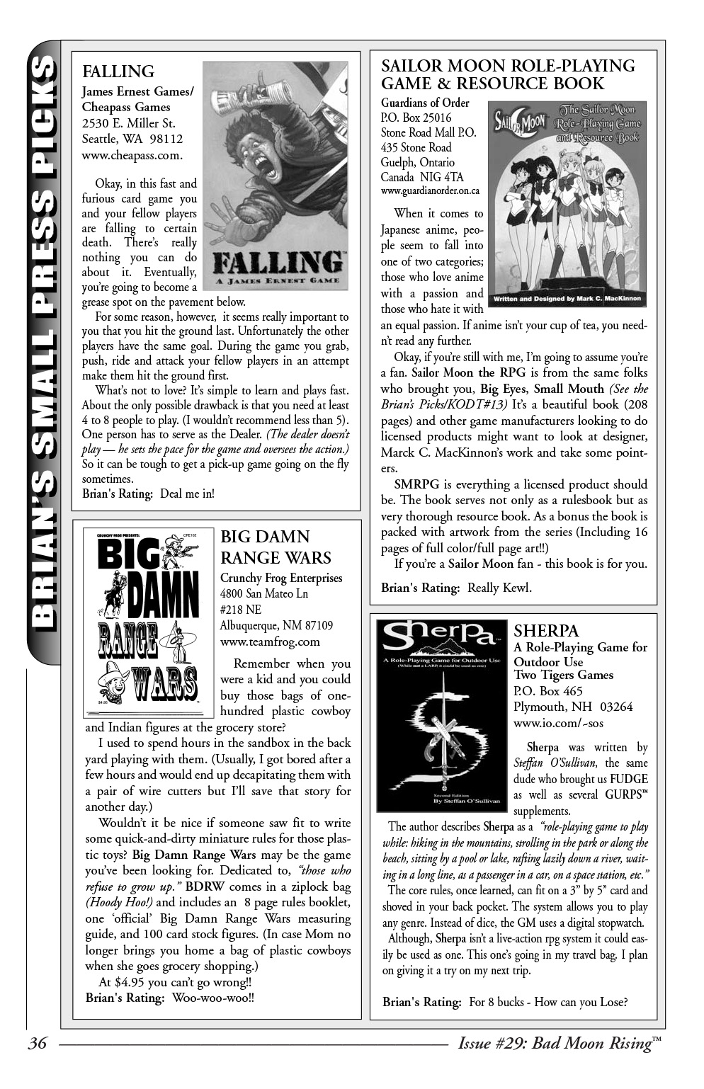 Read online Knights of the Dinner Table comic -  Issue #29 - 38