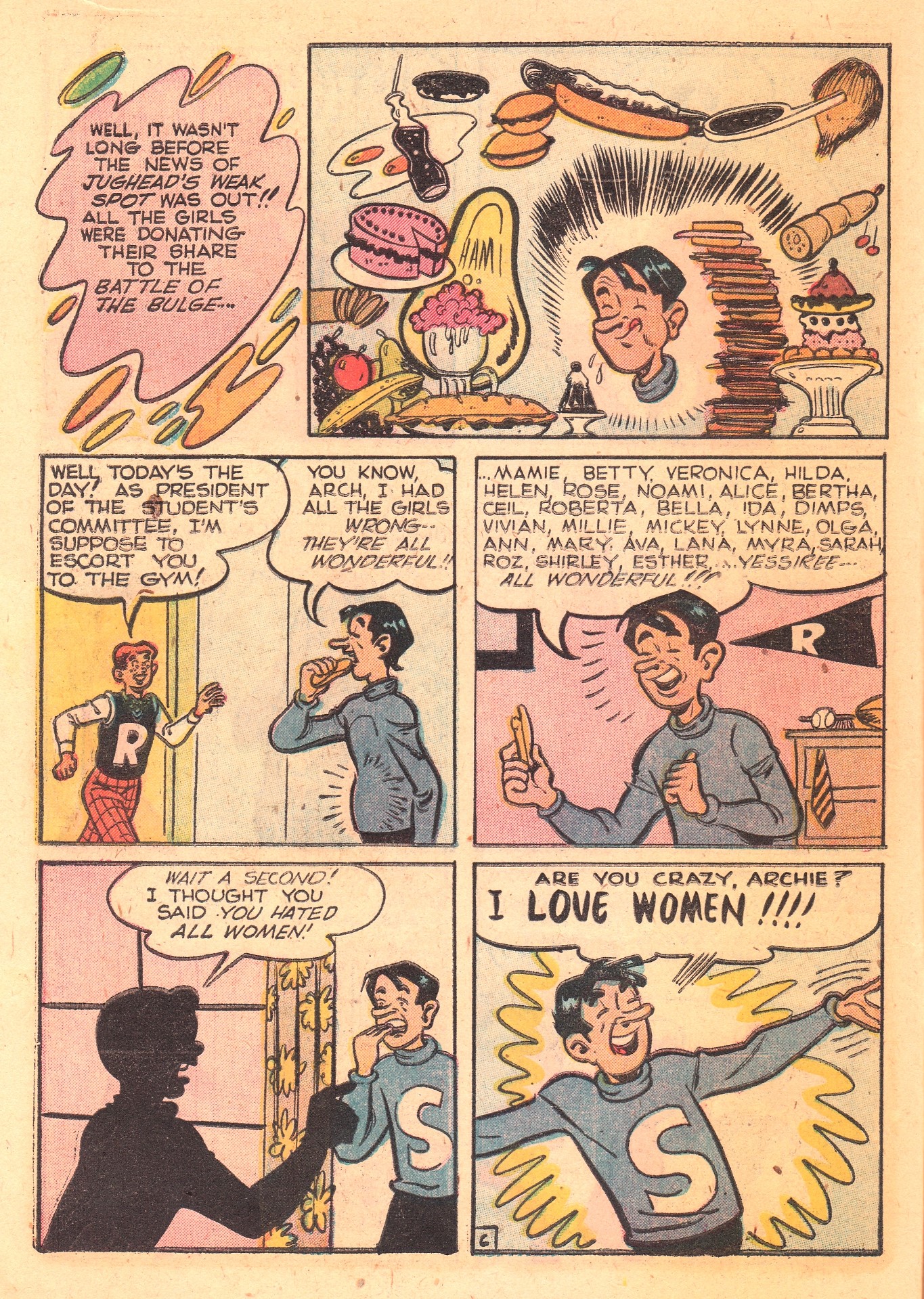 Read online Pep Comics comic -  Issue #93 - 14