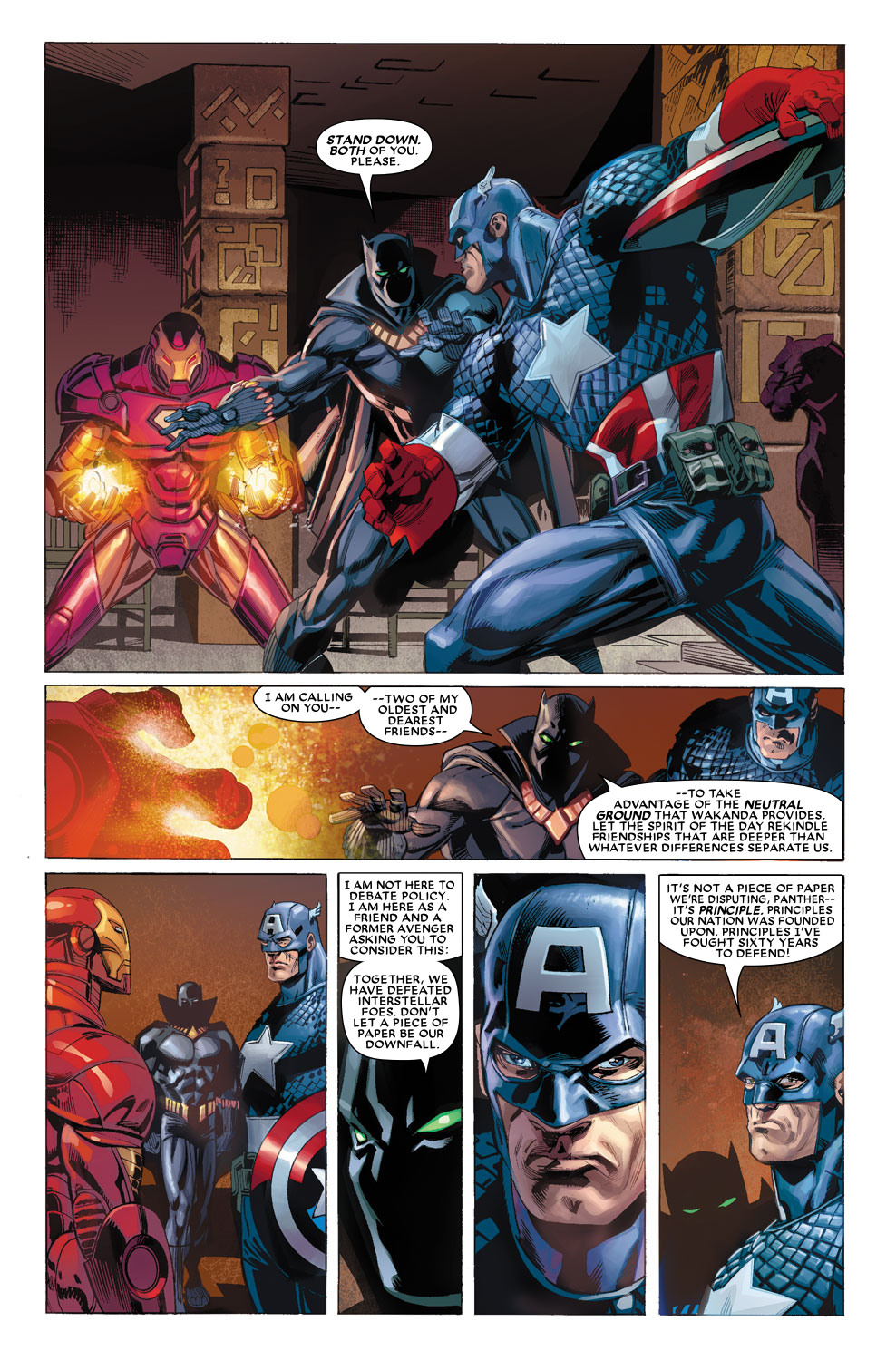 Read online Black Panther (2005) comic -  Issue #18 - 12