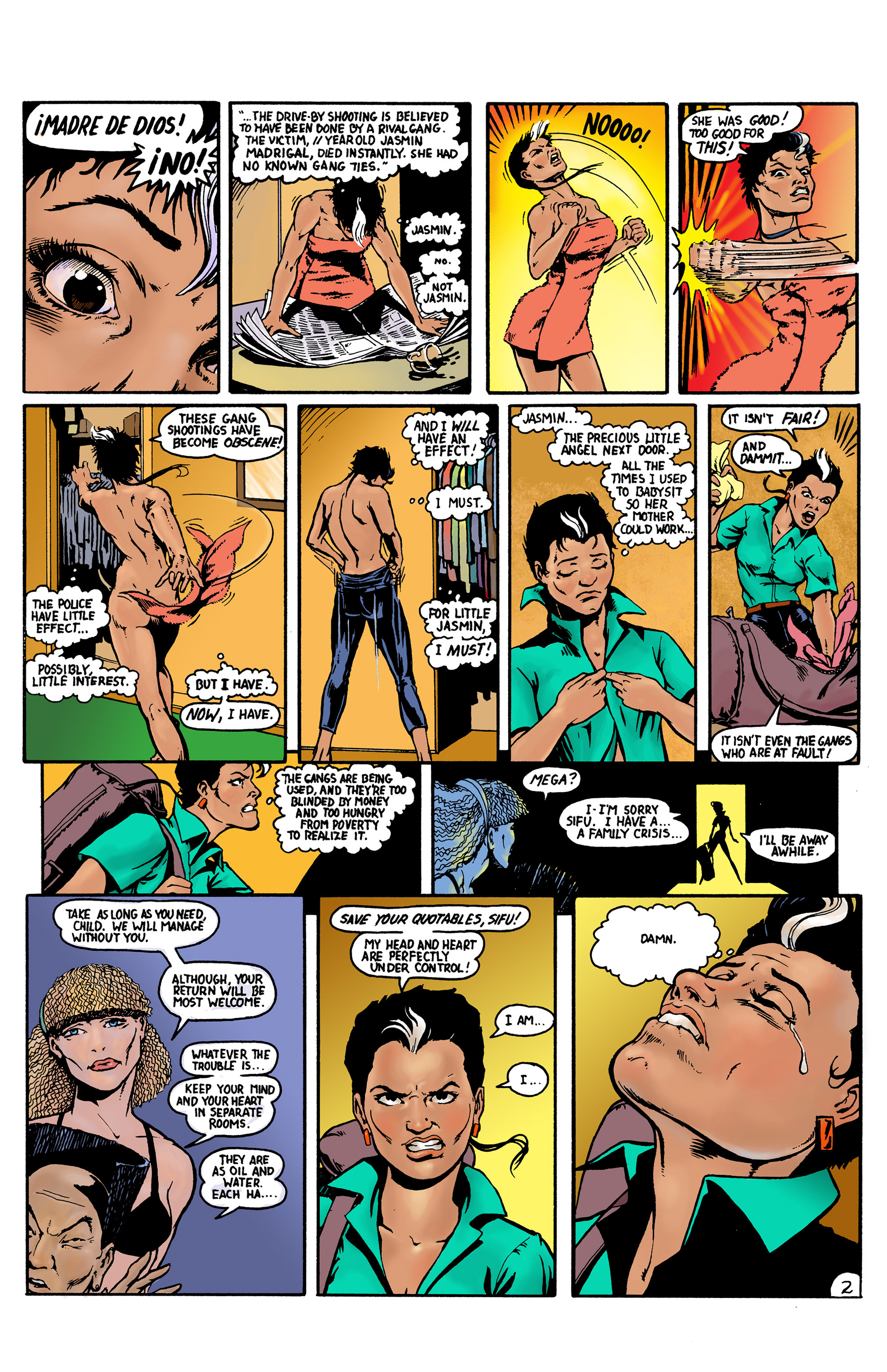 Read online Murciélaga She-Bat comic -  Issue #10 - 4