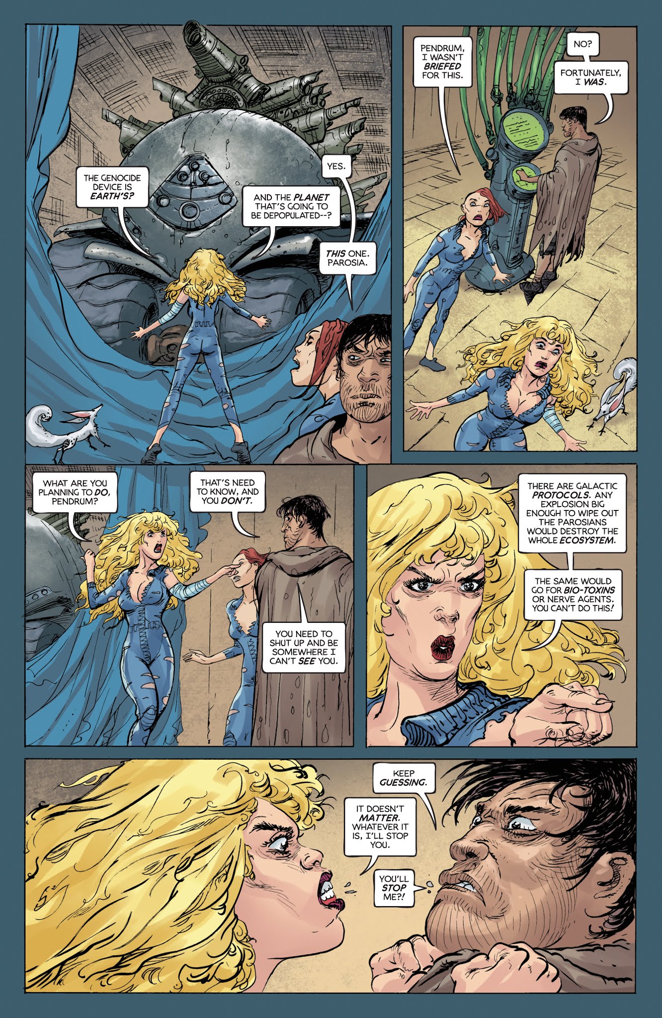 Read online Barbarella (2017) comic -  Issue # _TPB 1 - 53