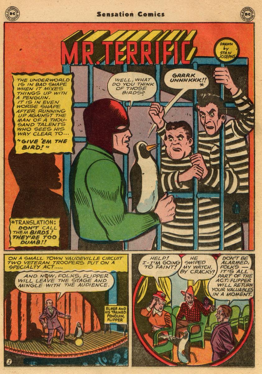 Read online Sensation (Mystery) Comics comic -  Issue #61 - 33