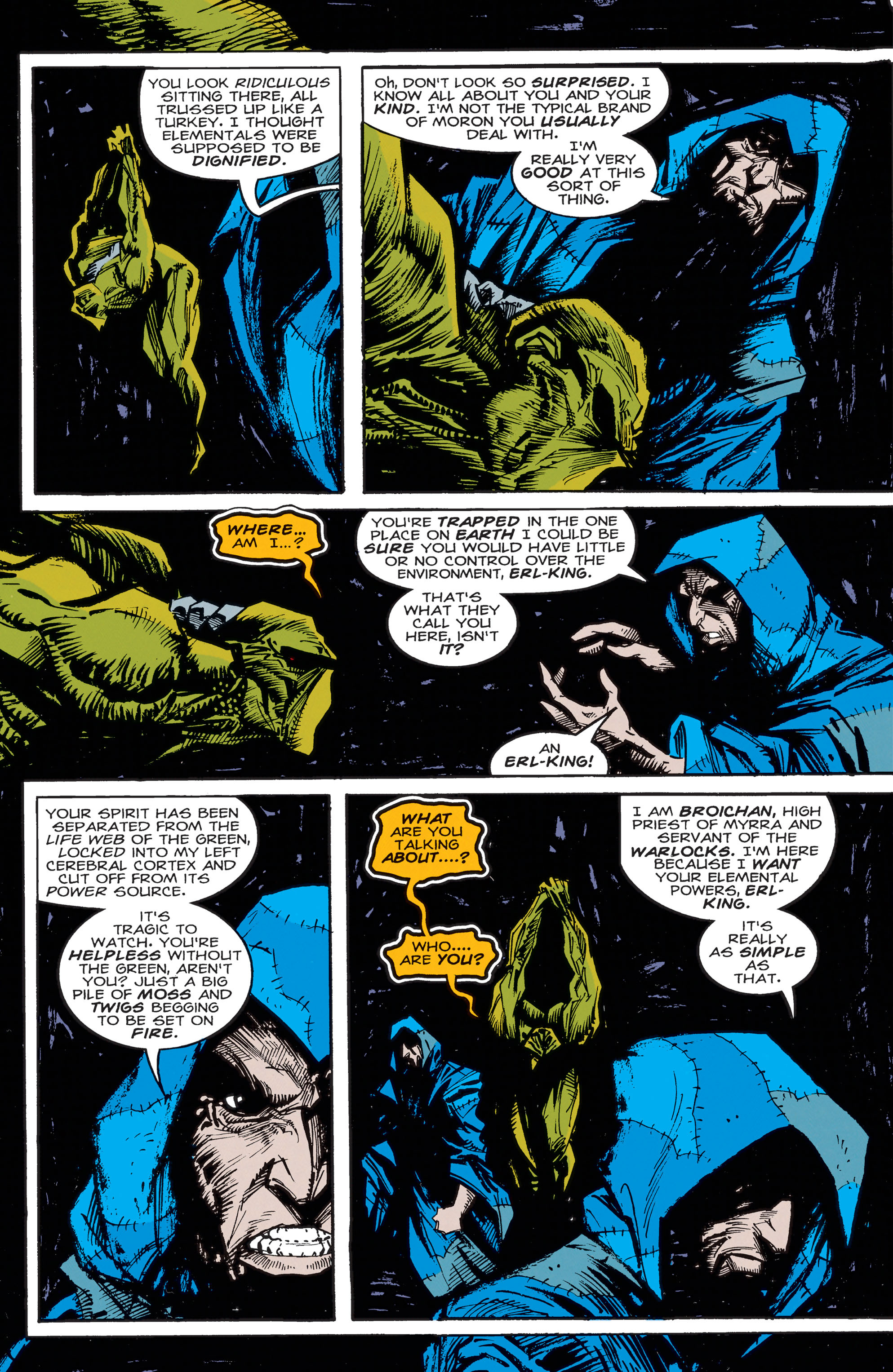 Read online Swamp Thing (1982) comic -  Issue # _TPB - Trial by Fire - 32