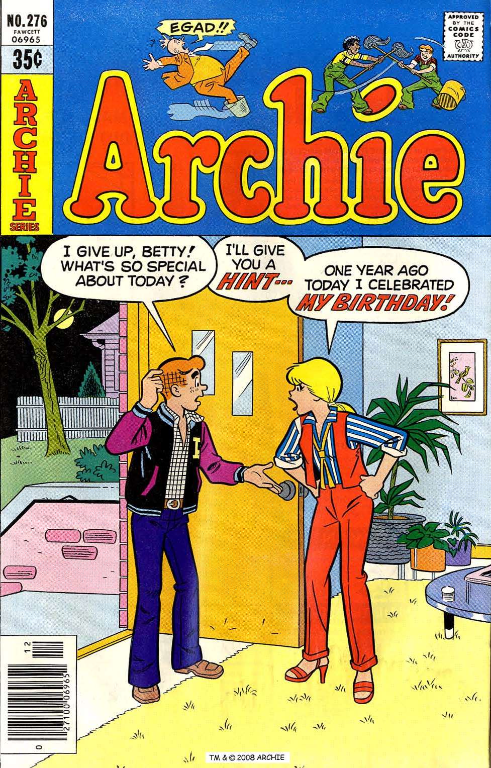 Read online Archie (1960) comic -  Issue #276 - 1