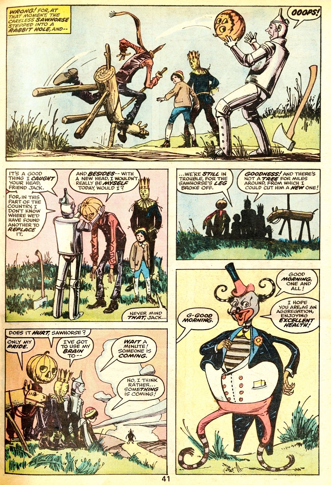 Read online Marvel Treasury of Oz featuring the Marvelous Land of Oz comic -  Issue # Full - 40