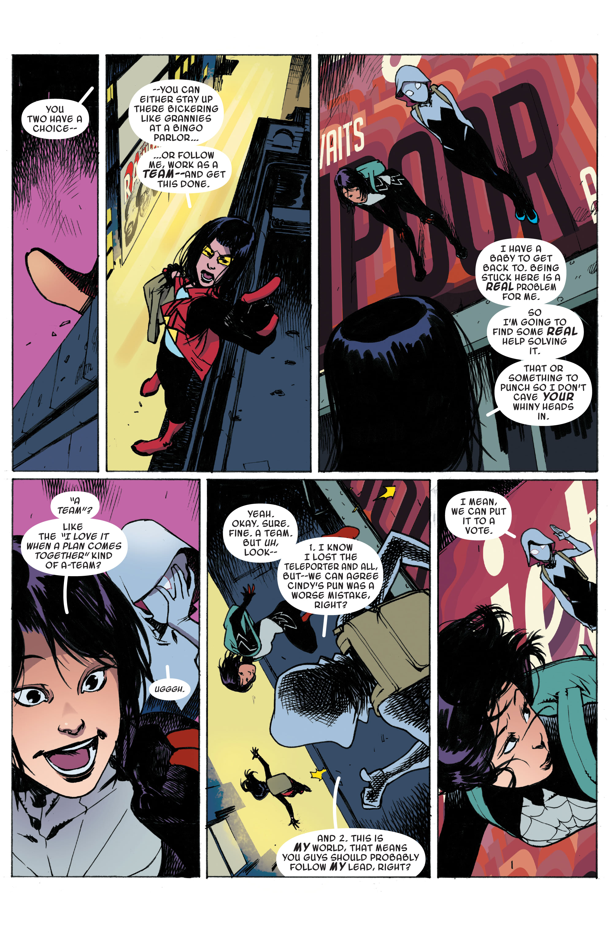 Read online Silk: Out of the Spider-Verse comic -  Issue # TPB 2 (Part 2) - 55