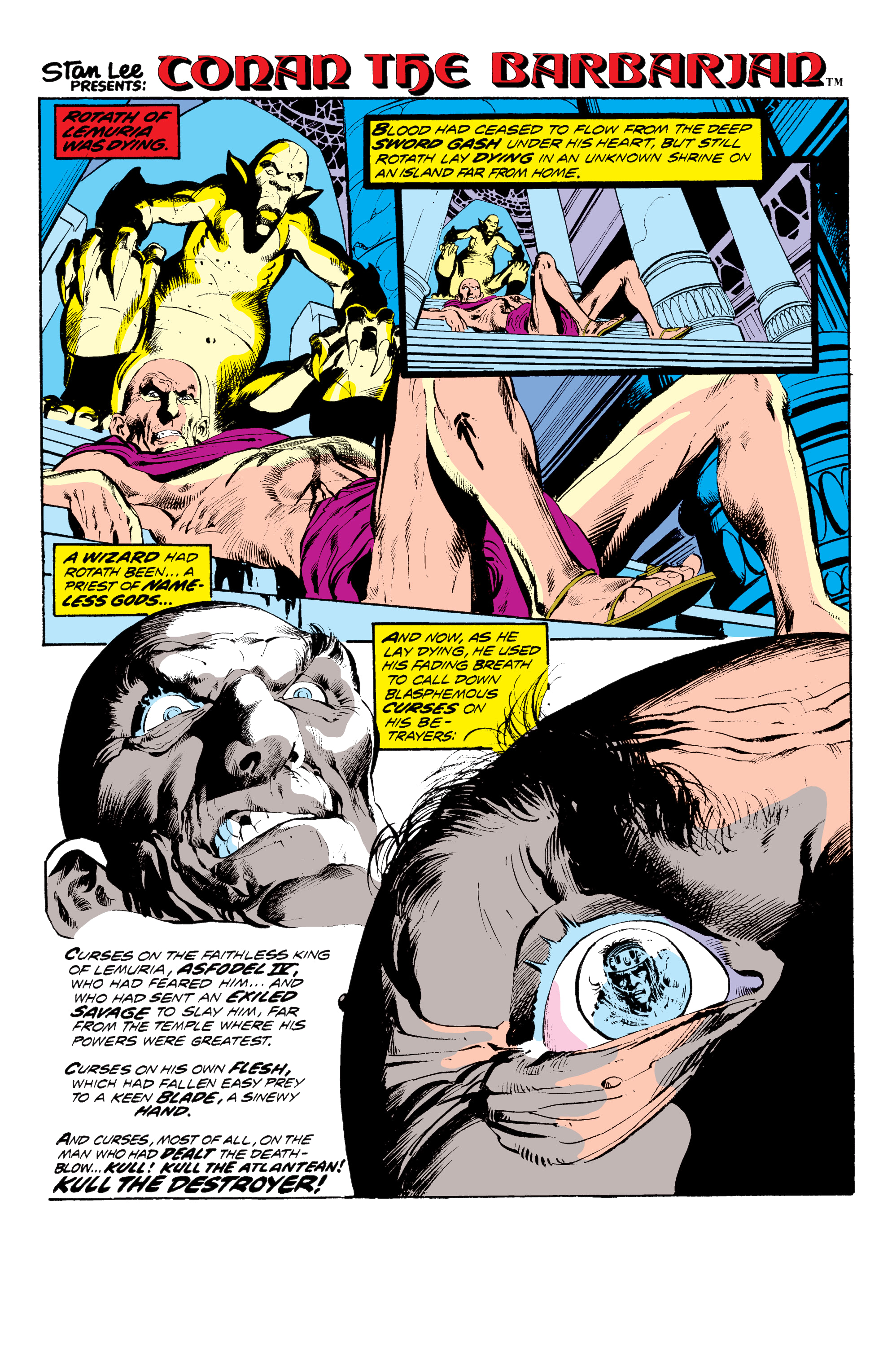 Read online Conan The Barbarian Epic Collection: The Original Marvel Years - The Curse Of The Golden Skull comic -  Issue # TPB (Part 3) - 7