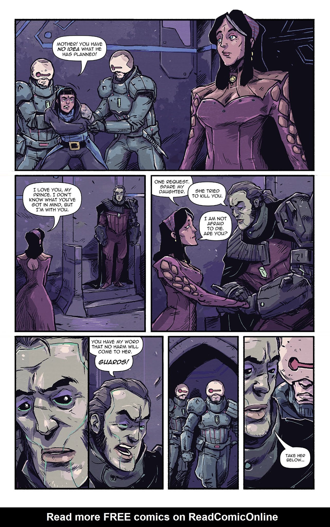 Read online Amala's Blade comic -  Issue #3 - 10