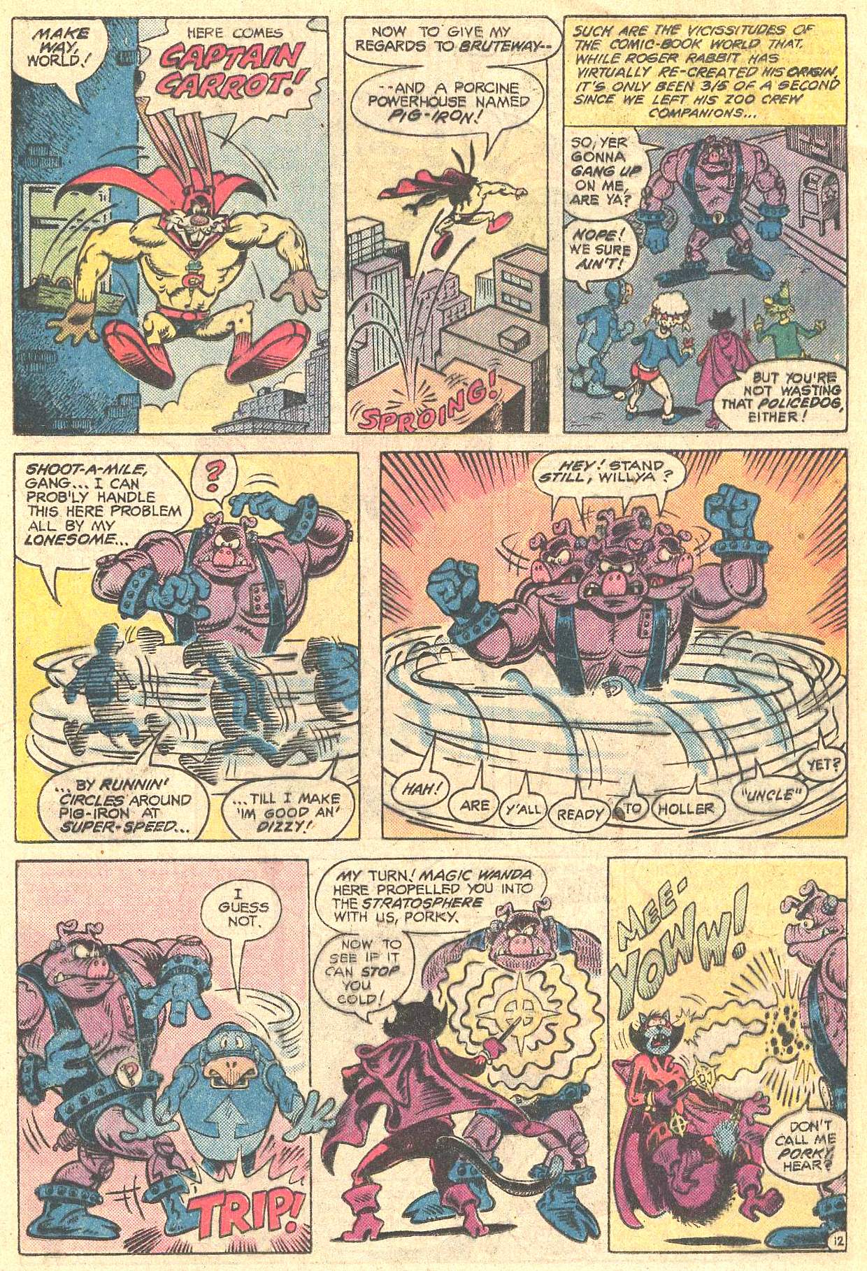 Read online Captain Carrot and His Amazing Zoo Crew! comic -  Issue #2 - 13