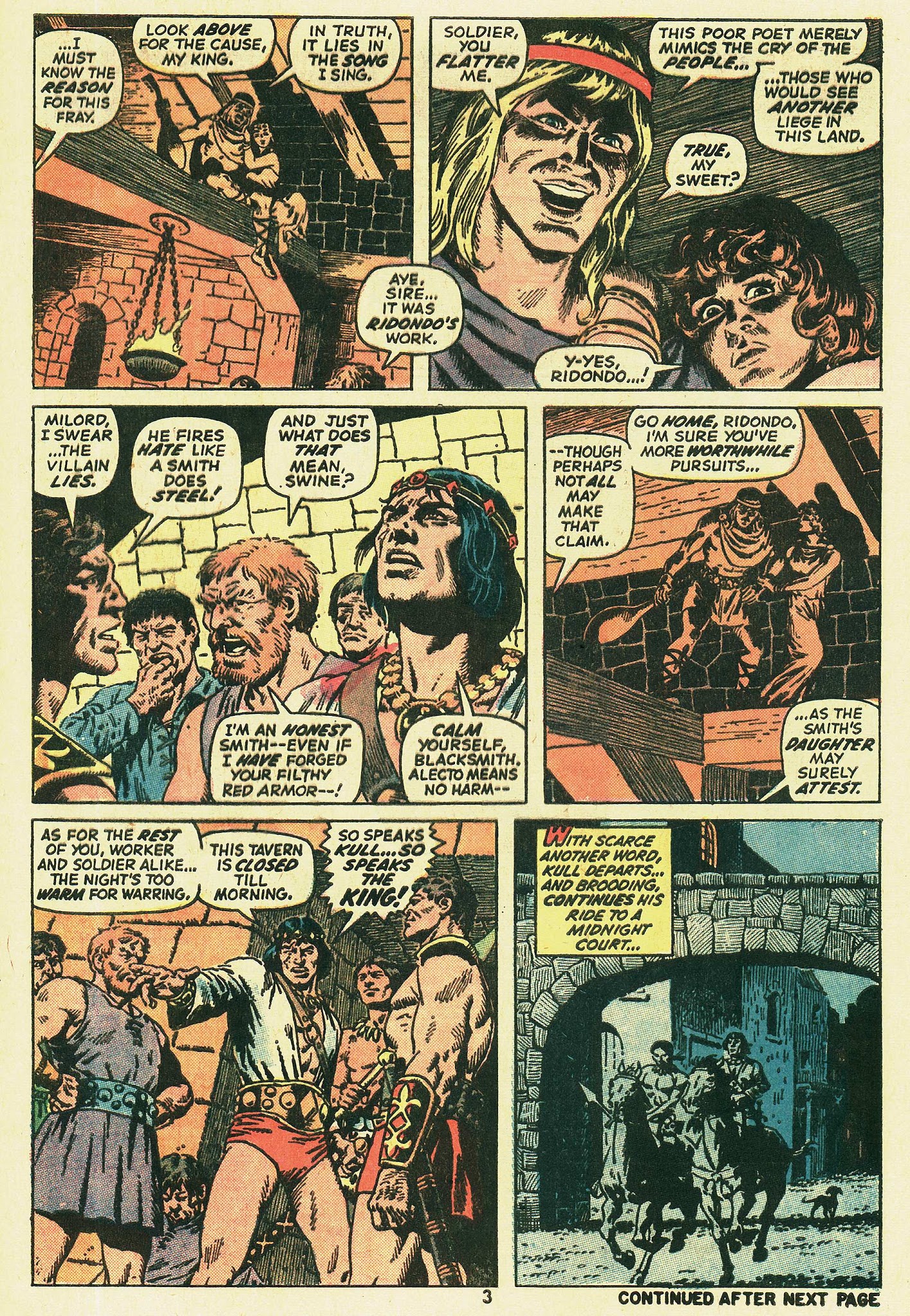 Read online Kull, the Conqueror (1971) comic -  Issue #4 - 4