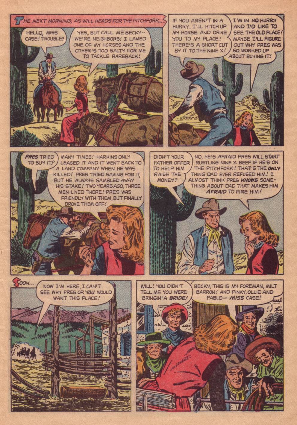 Read online Four Color Comics comic -  Issue #580 - 7