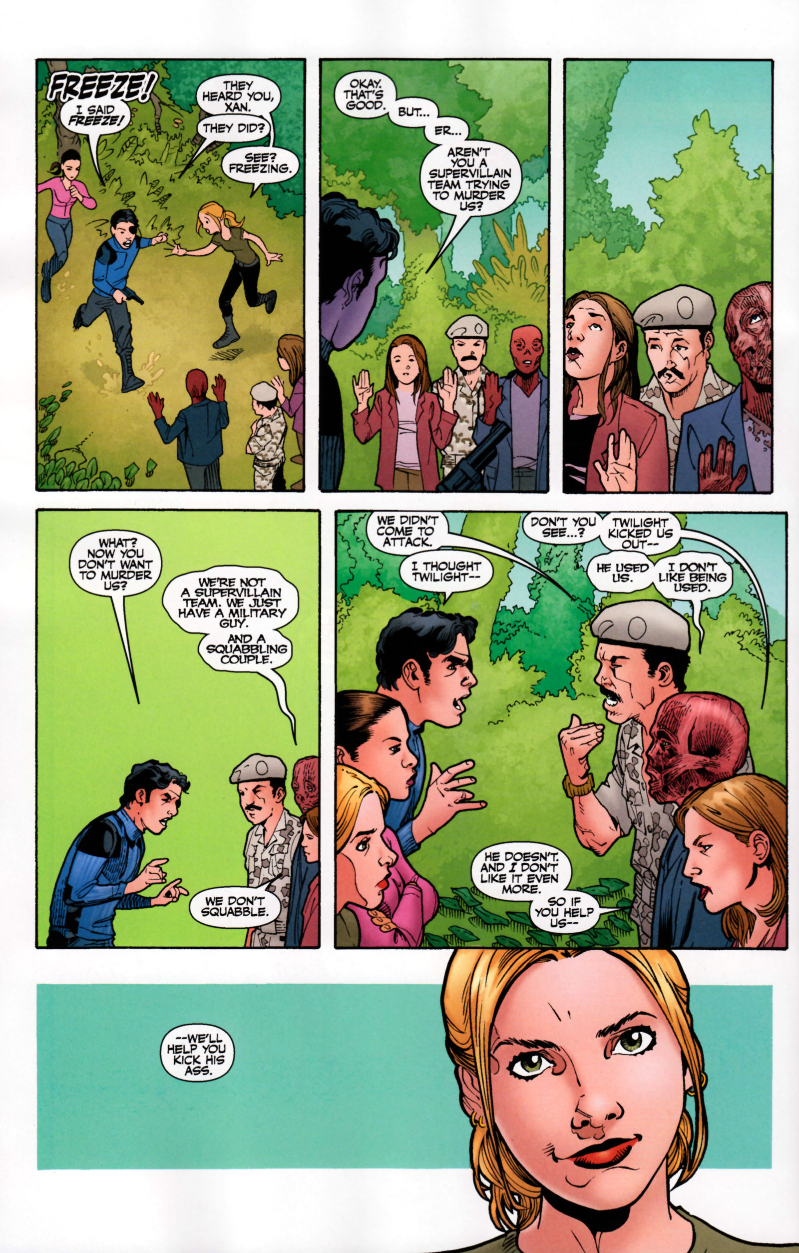 Read online Buffy the Vampire Slayer Season Eight comic -  Issue #32 - 25