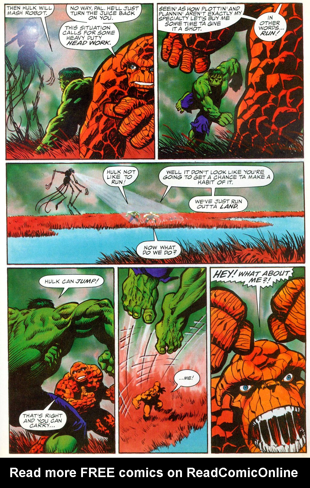 Read online Marvel Graphic Novel comic -  Issue #29 - Hulk & Thing - The Big Change - 39