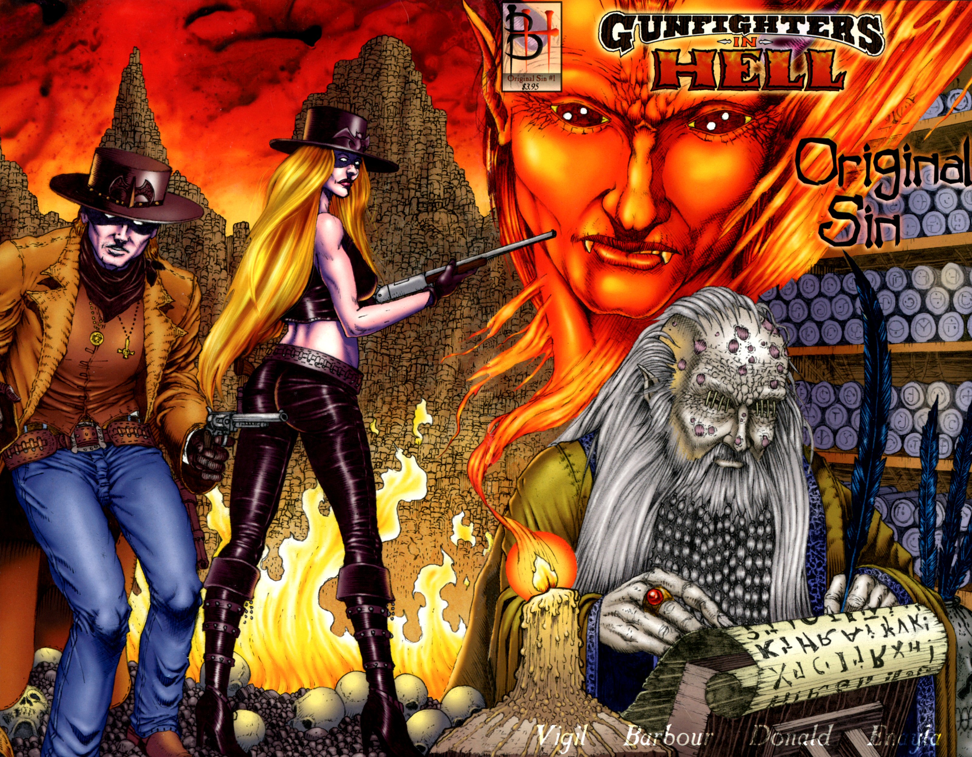 Read online Gunfighters in Hell: Original Sin comic -  Issue # Full - 1