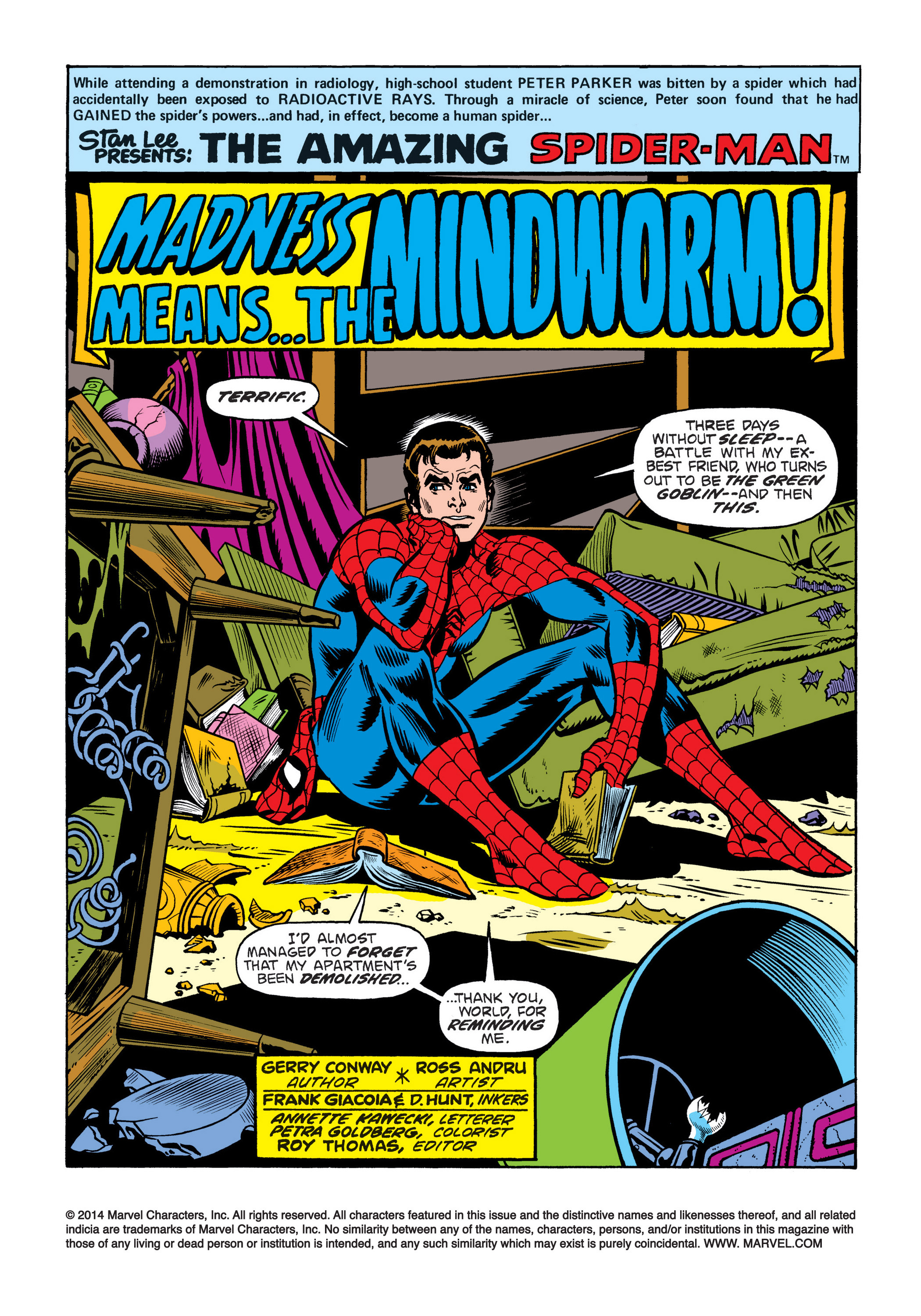 Read online Marvel Masterworks: The Amazing Spider-Man comic -  Issue # TPB 14 (Part 2) - 45