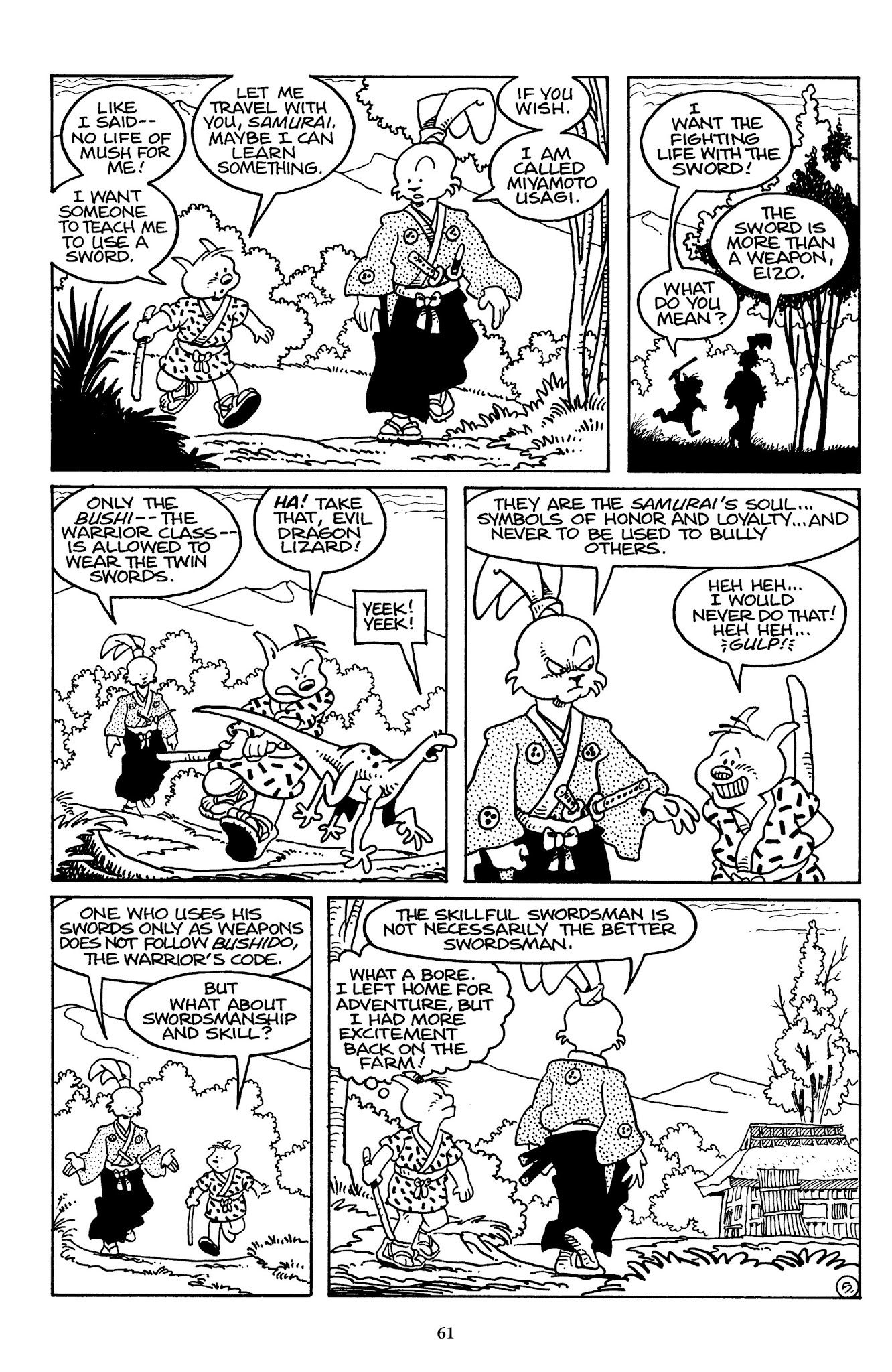 Read online The Usagi Yojimbo Saga comic -  Issue # TPB 3 - 60