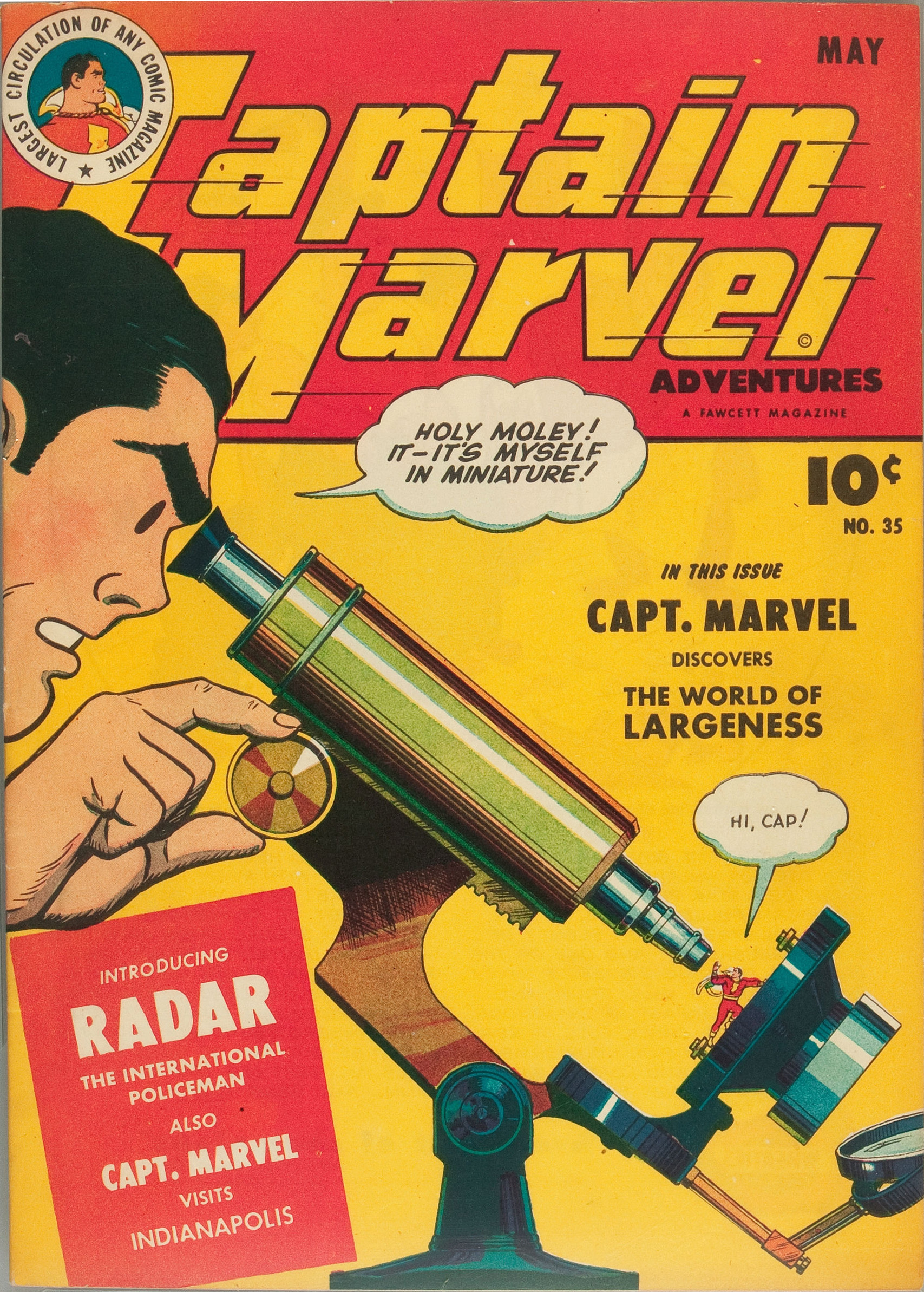 Read online Captain Marvel Adventures comic -  Issue #35 - 1