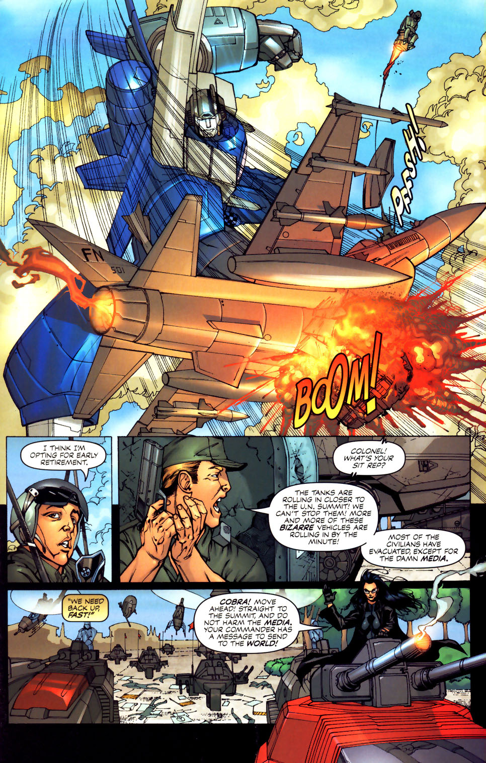 Read online G.I. Joe vs. The Transformers comic -  Issue #1 - 21