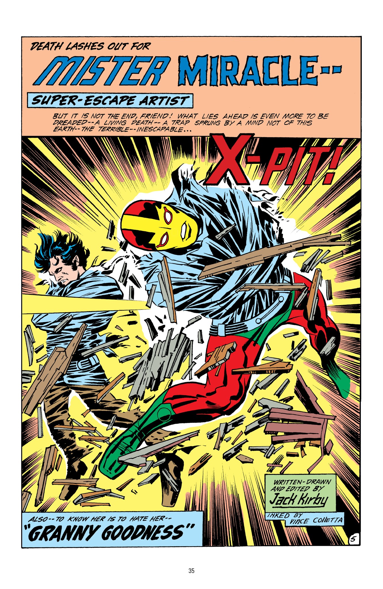 Read online Mister Miracle (1971) comic -  Issue # _TPB - 35