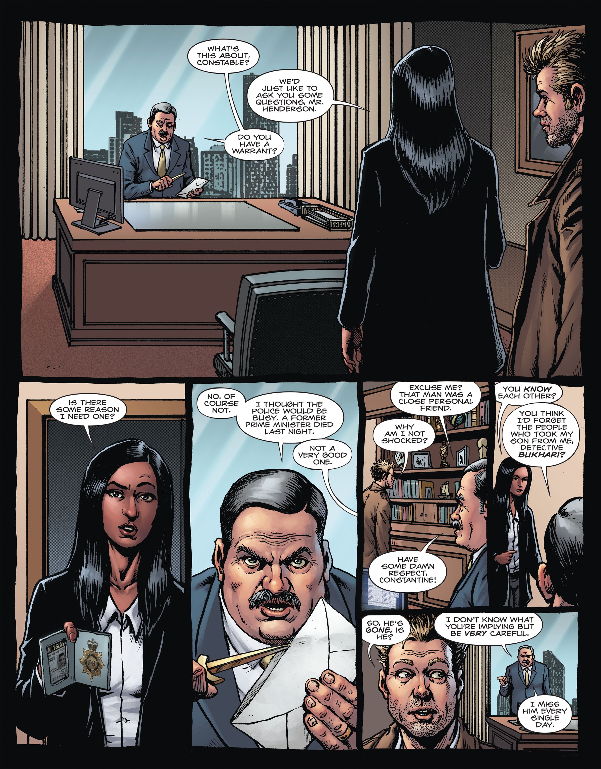 Read online Hellblazer: Rise and Fall comic -  Issue #2 - 19