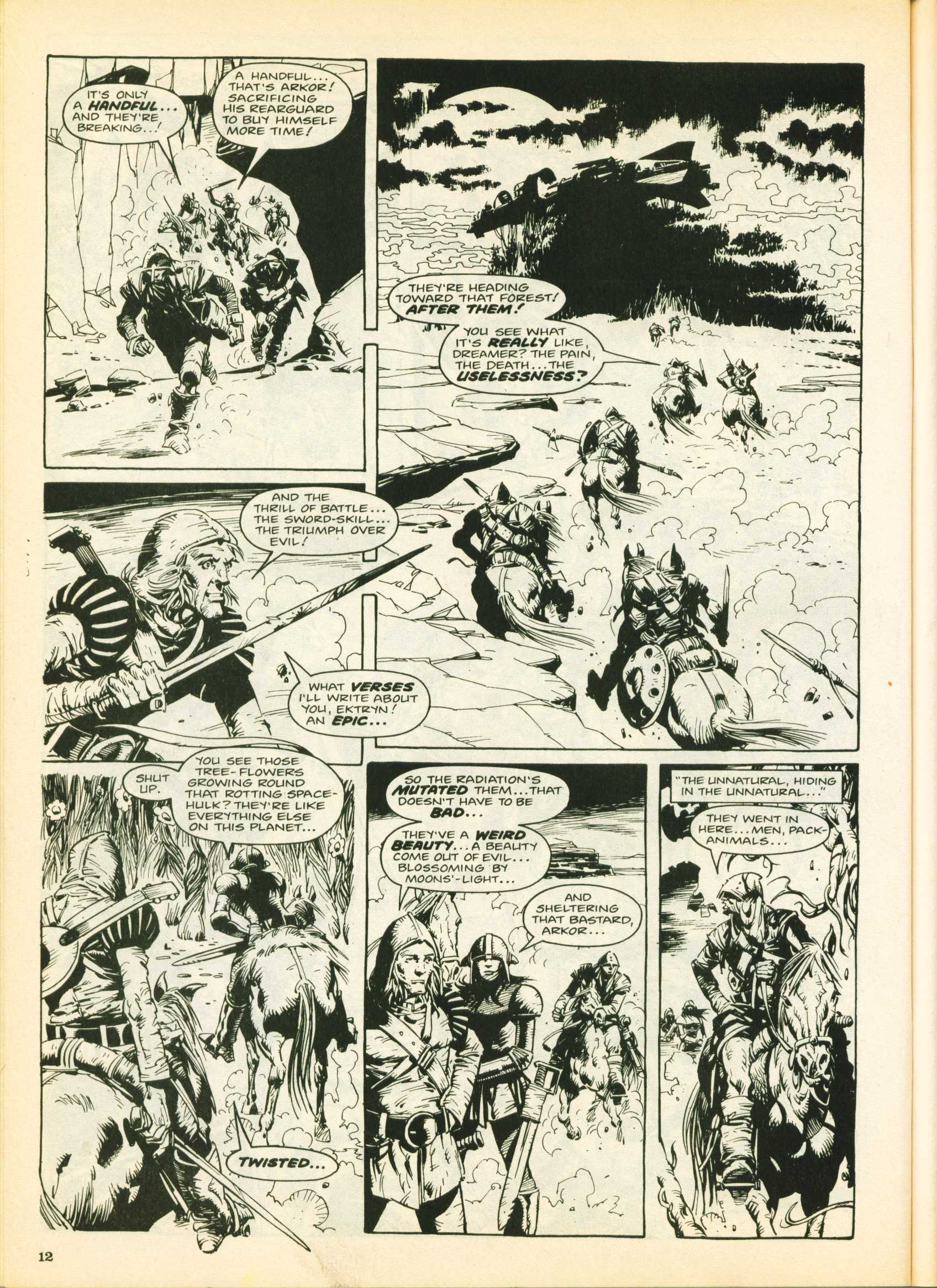 Read online Warrior comic -  Issue #25 - 12