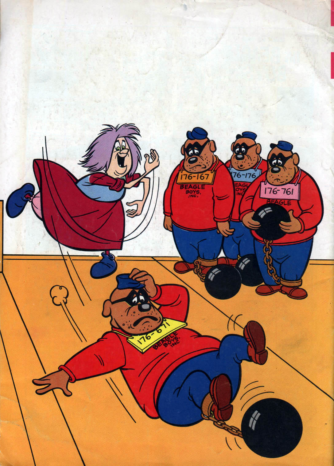 Read online Walt Disney THE BEAGLE BOYS comic -  Issue #1 - 36