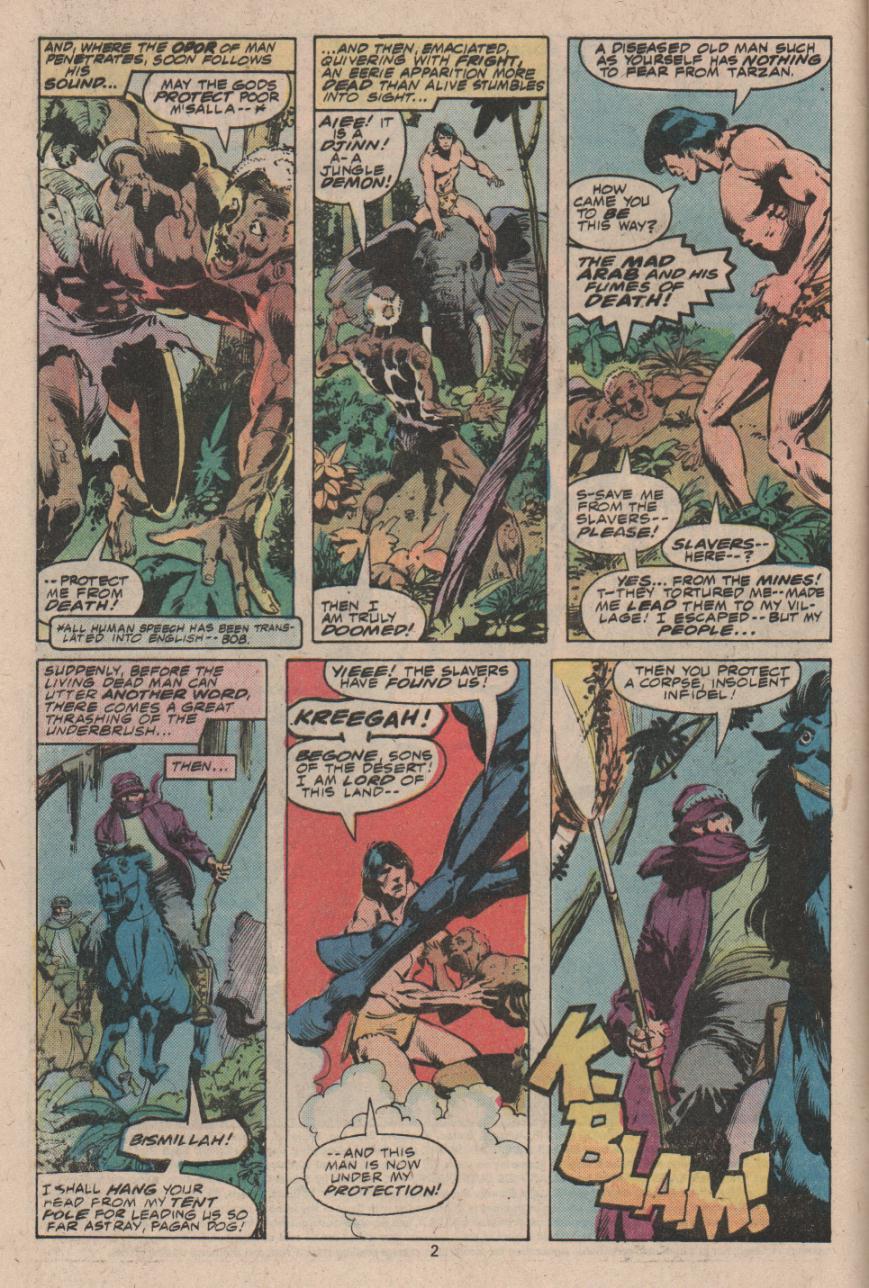 Read online Tarzan (1977) comic -  Issue #15 - 3