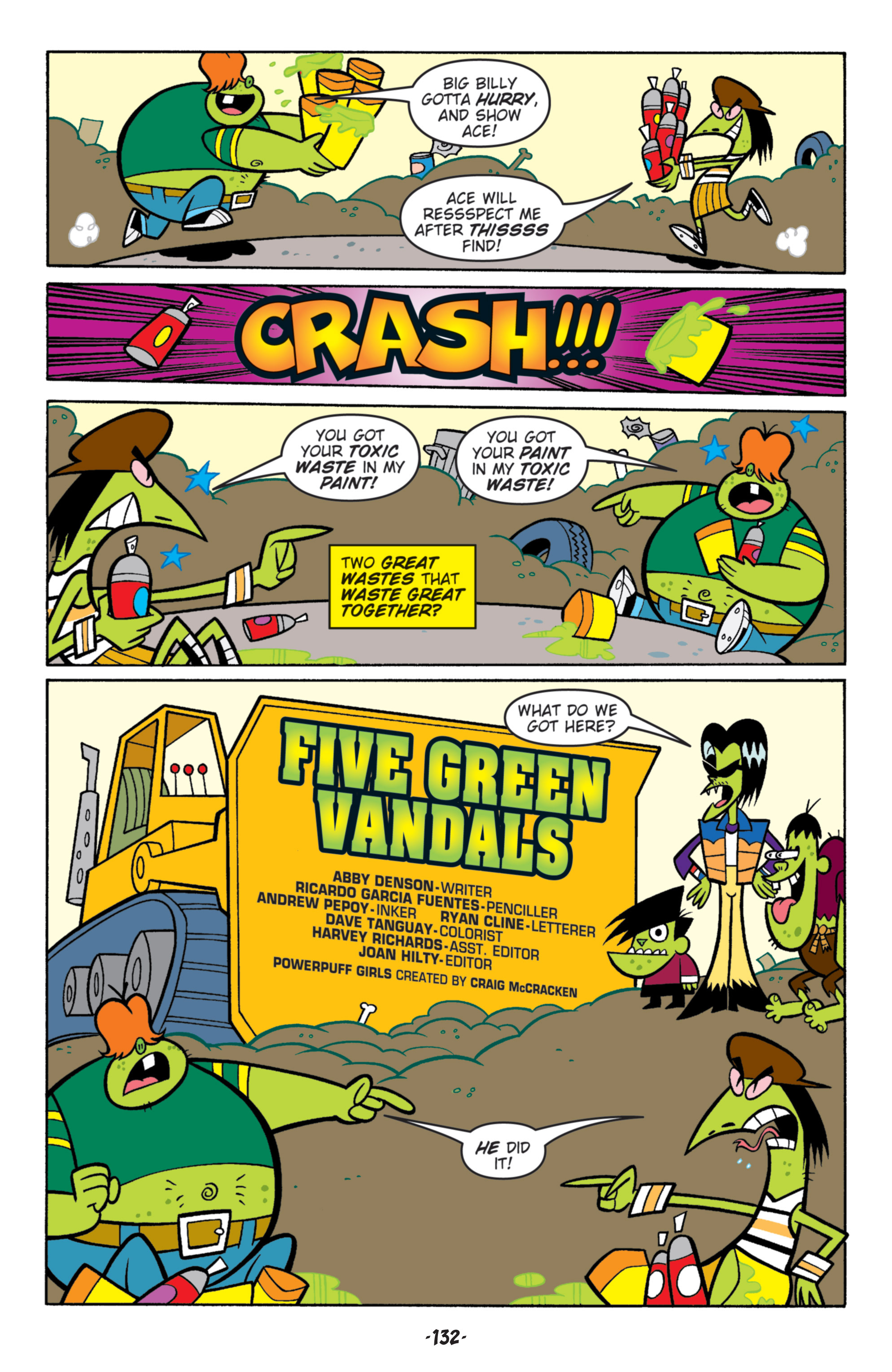 Read online Powerpuff Girls Classics comic -  Issue # TPB 3 - 133