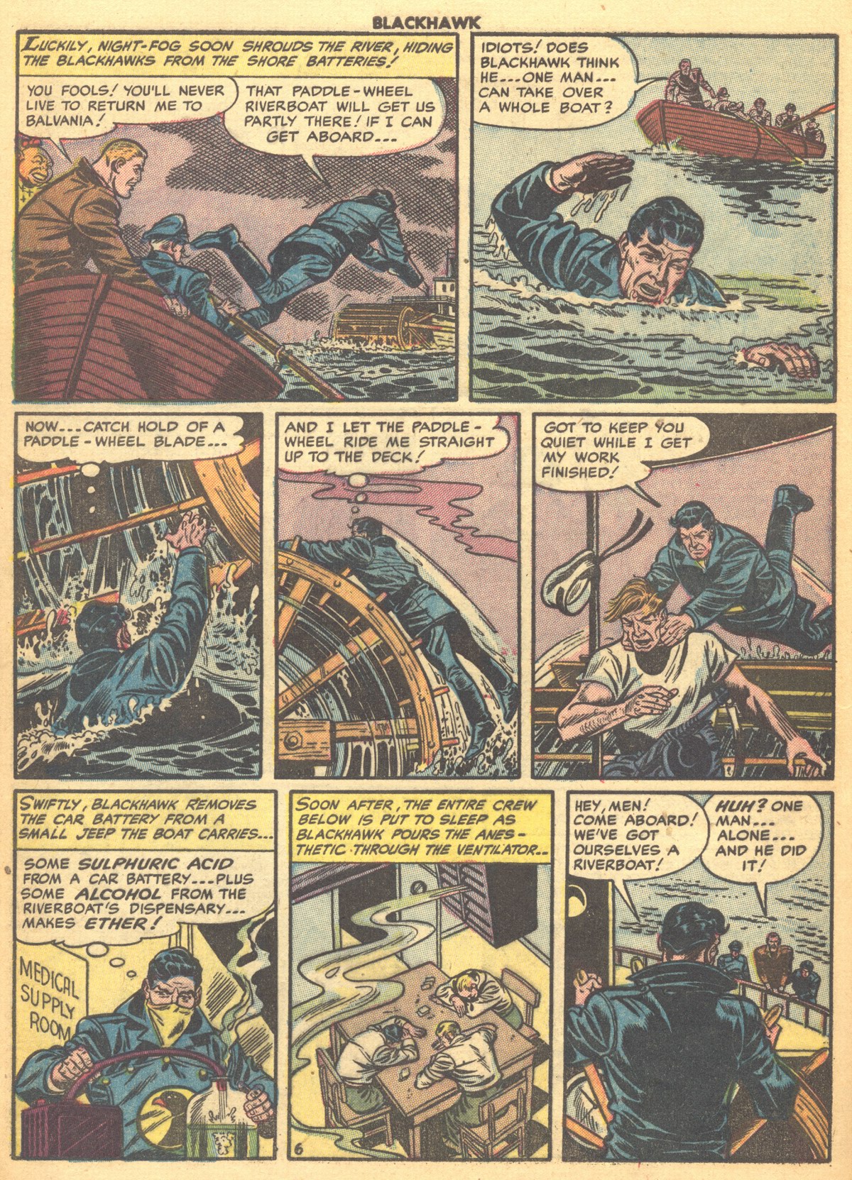 Read online Blackhawk (1957) comic -  Issue #76 - 8