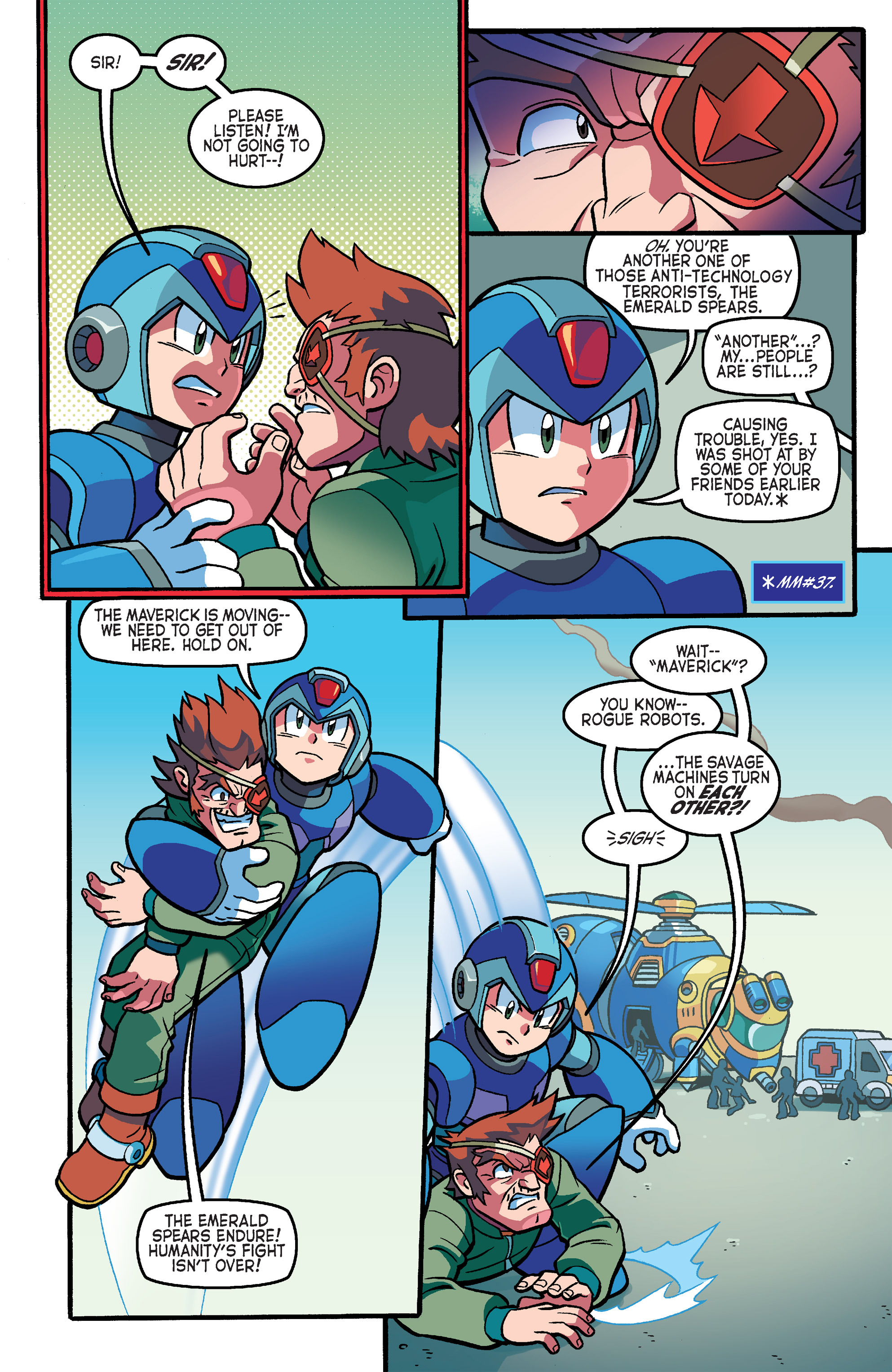 Read online Mega Man comic -  Issue #39 - 16