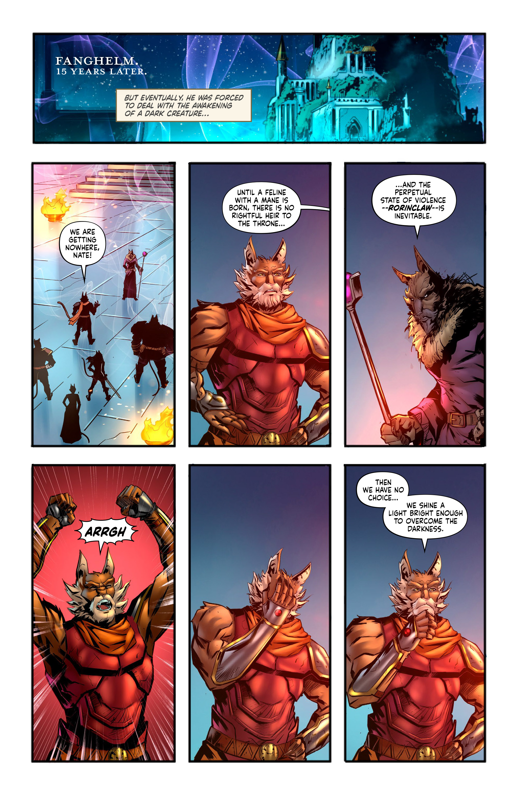 Read online Battlecats: Tales of Valderia comic -  Issue #2 - 10