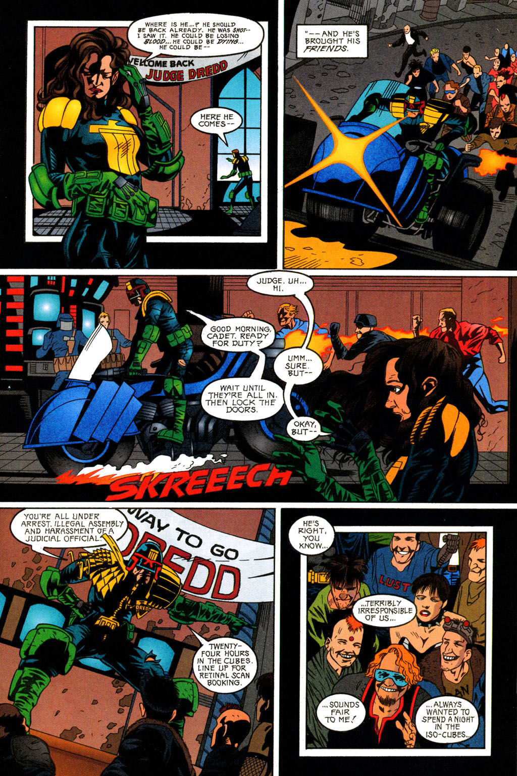 Read online Judge Dredd (1994) comic -  Issue #9 - 16