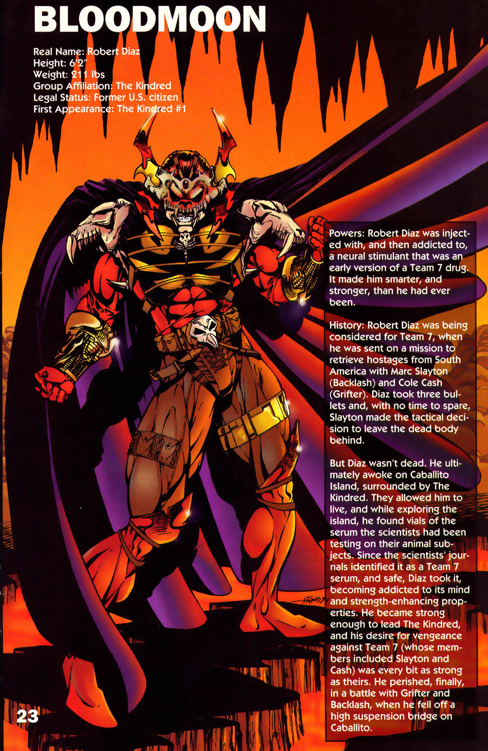 WildC.A.T.s Sourcebook issue 2 - Page 21
