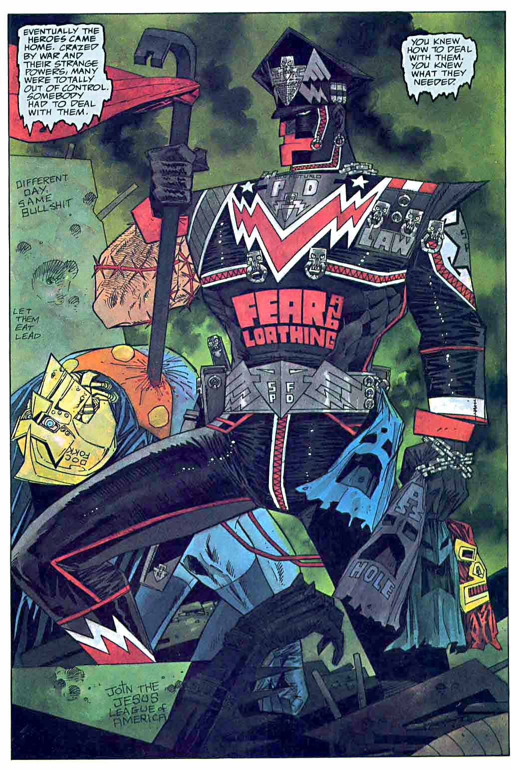 Read online Marshal Law (1987) comic -  Issue #5 - 19