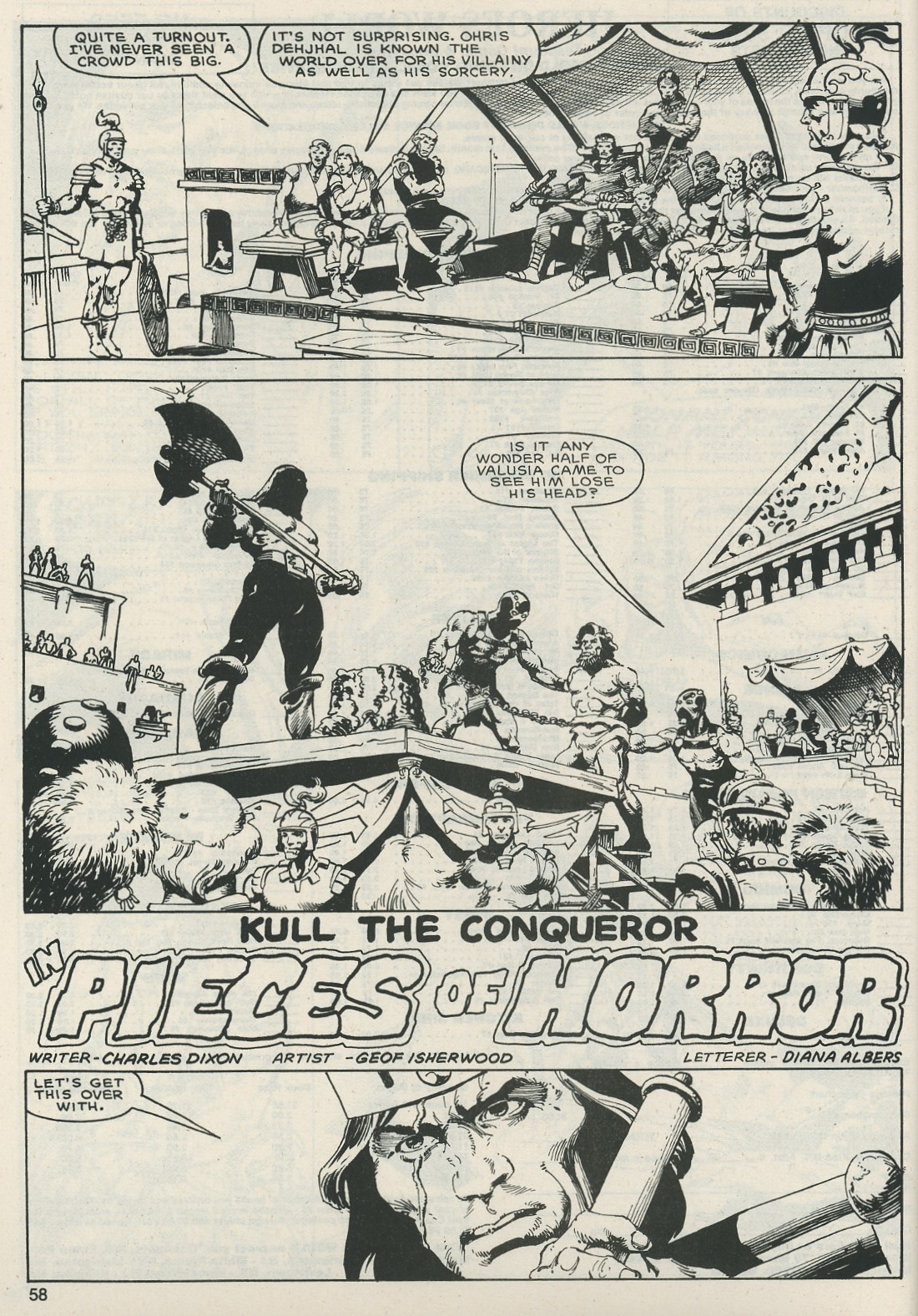 Read online The Savage Sword Of Conan comic -  Issue #121 - 58