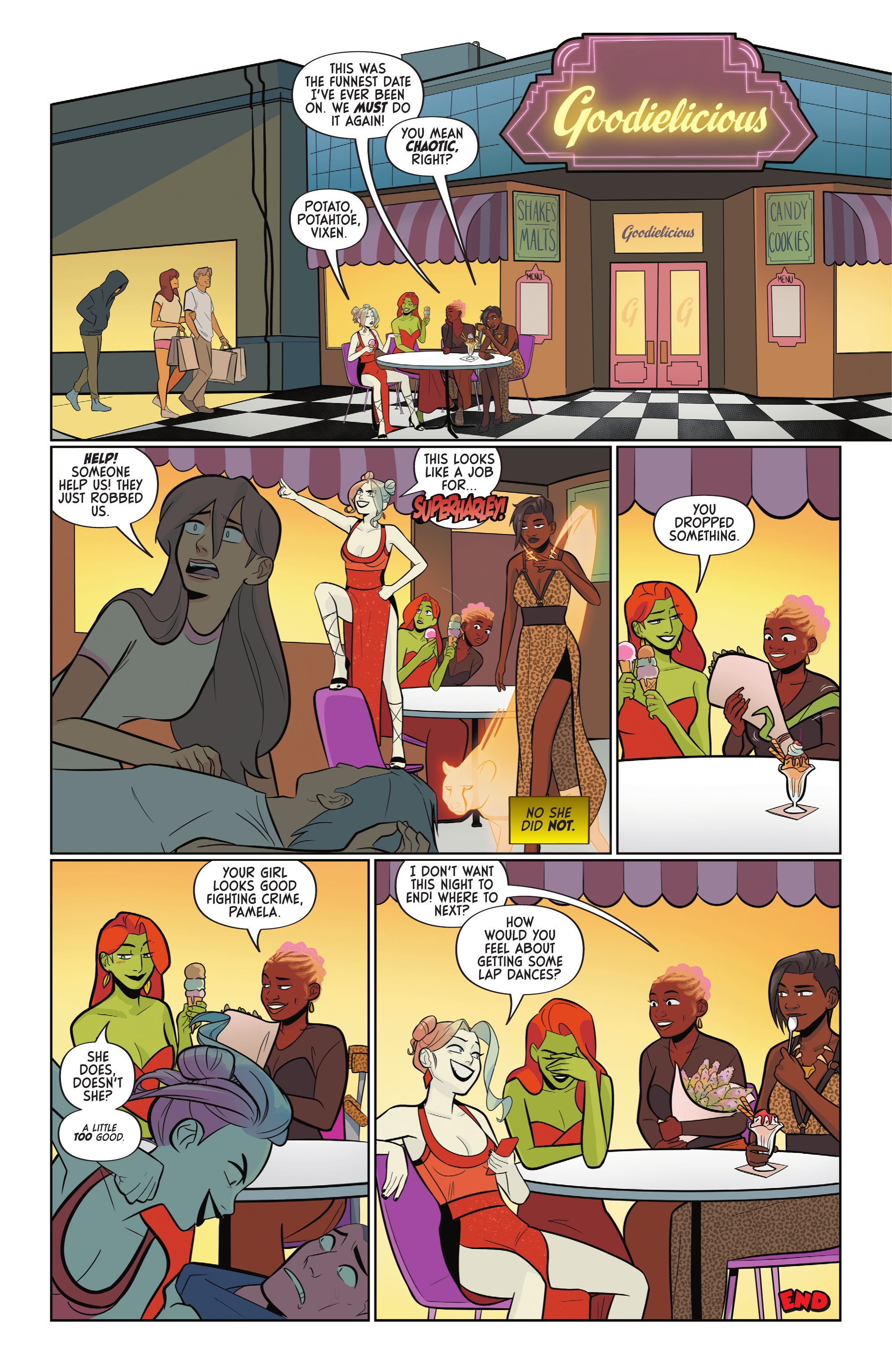 Read online Harley Quinn: The Animated Series - The Real Sidekicks of New Gotham Special comic -  Issue # Full - 19