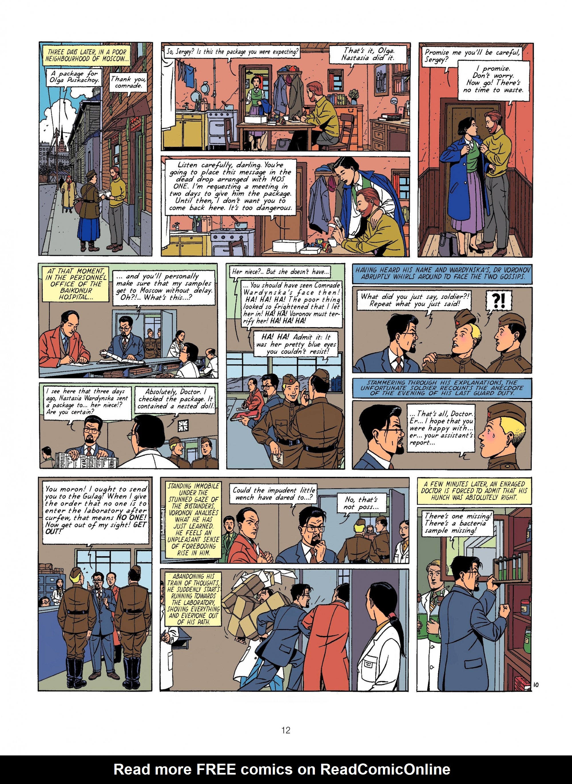 Read online Blake & Mortimer comic -  Issue #8 - 12