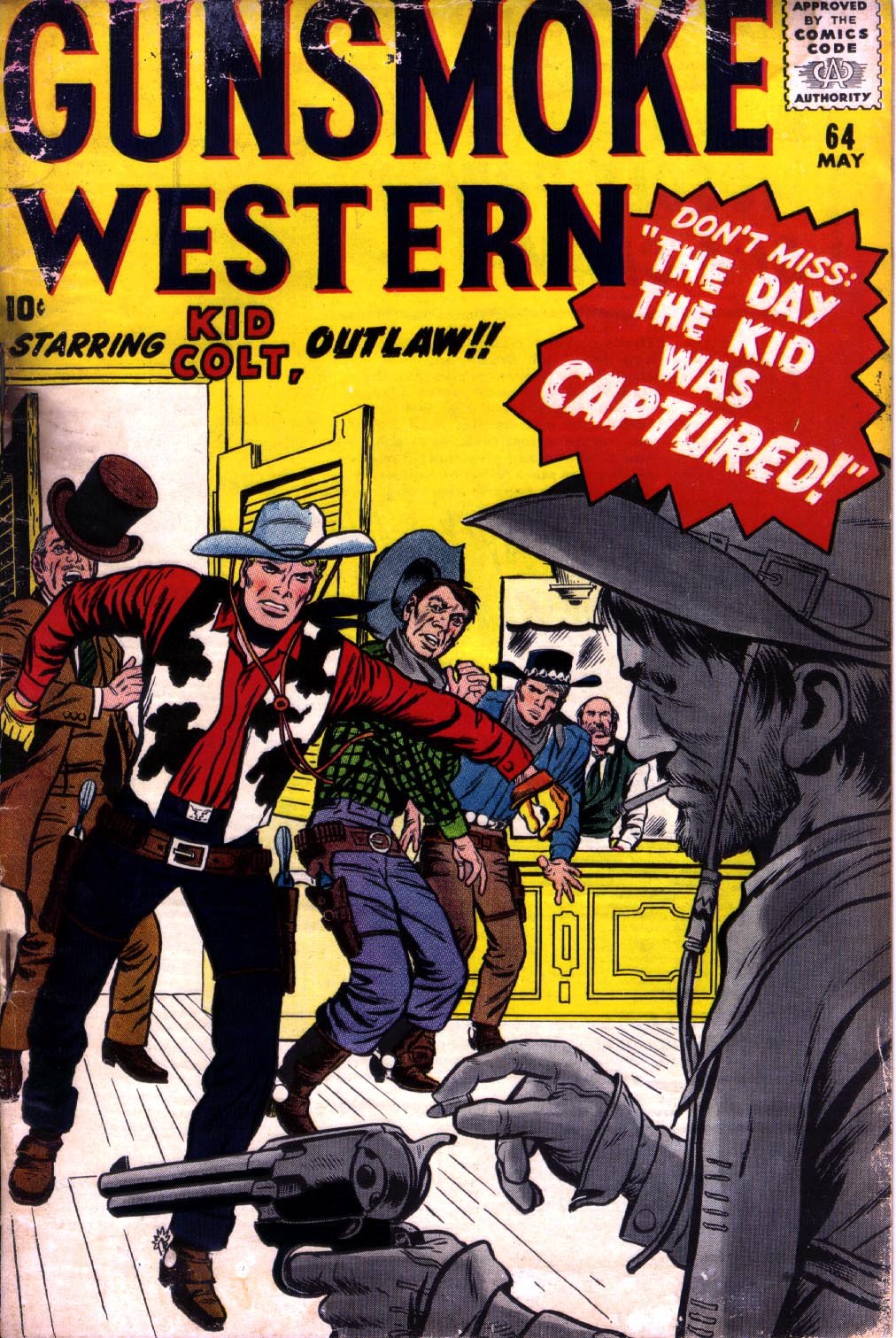 Read online Gunsmoke Western comic -  Issue #64 - 1