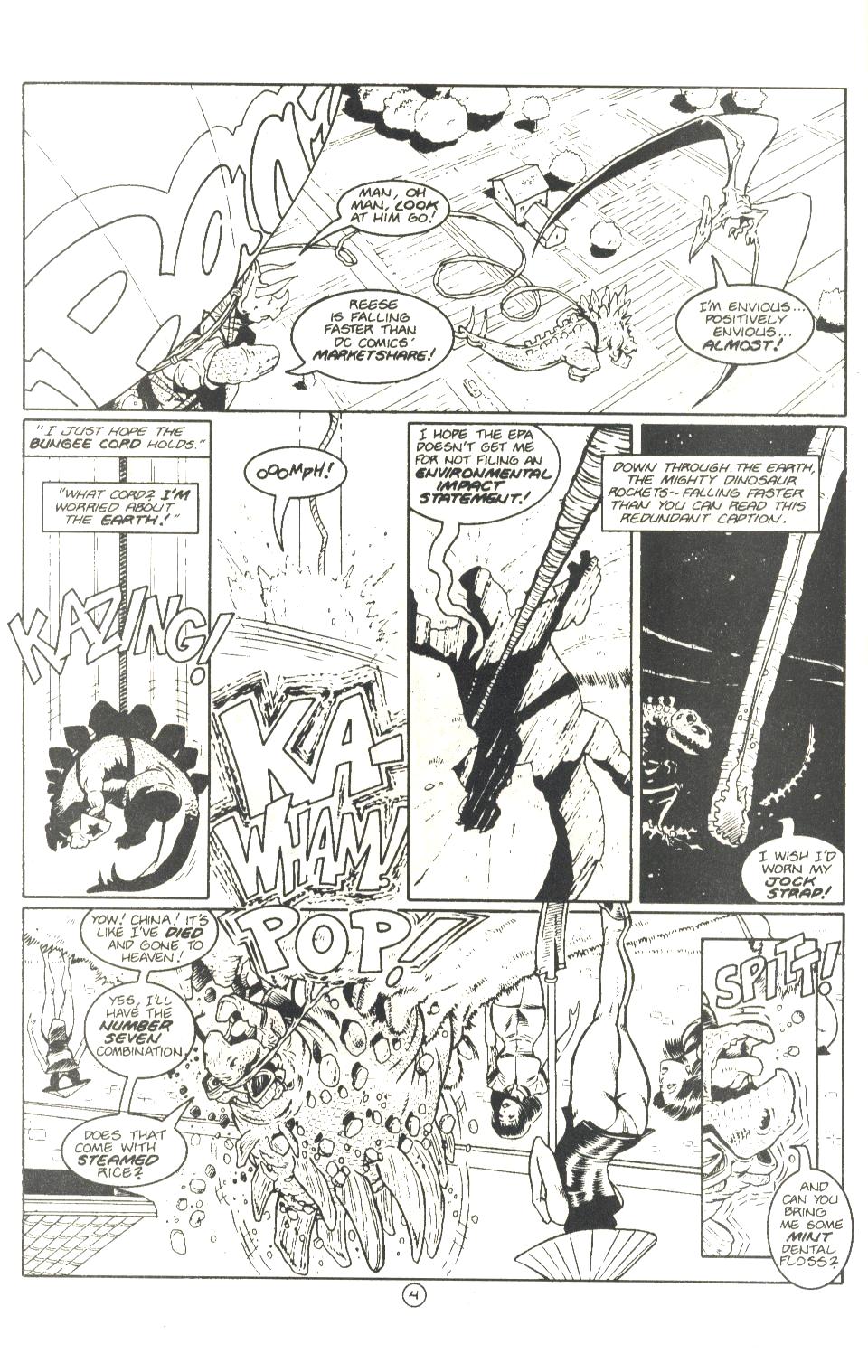 Read online Dinosaurs For Hire comic -  Issue # _Ashcan - 6