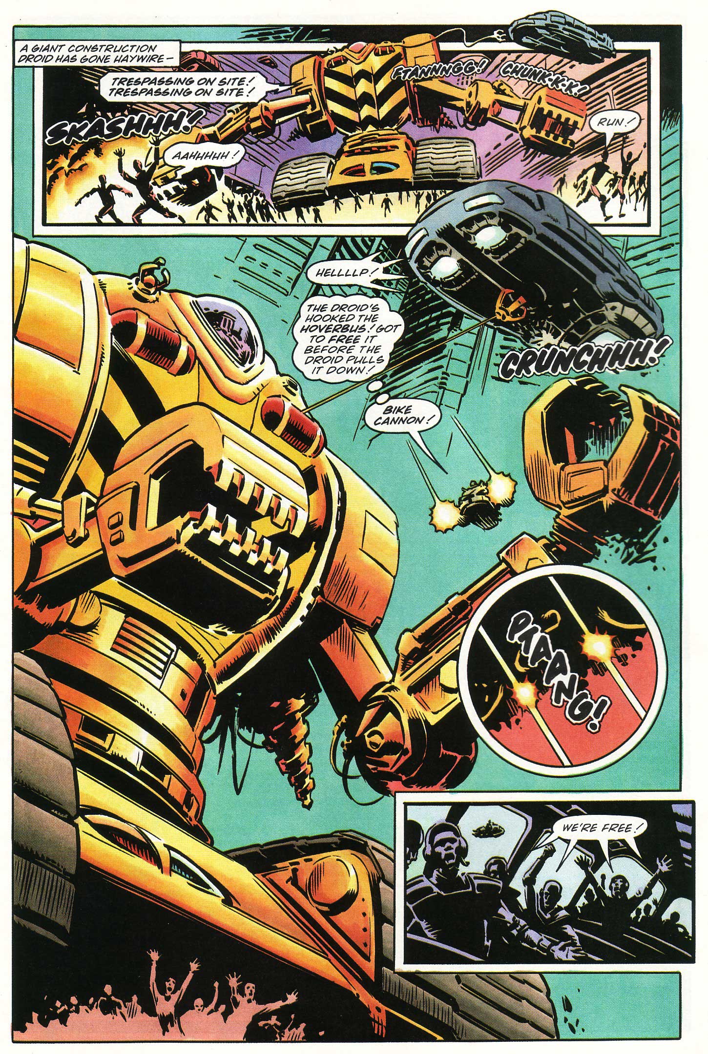 Read online Judge Dredd Lawman of the Future comic -  Issue #7 - 6