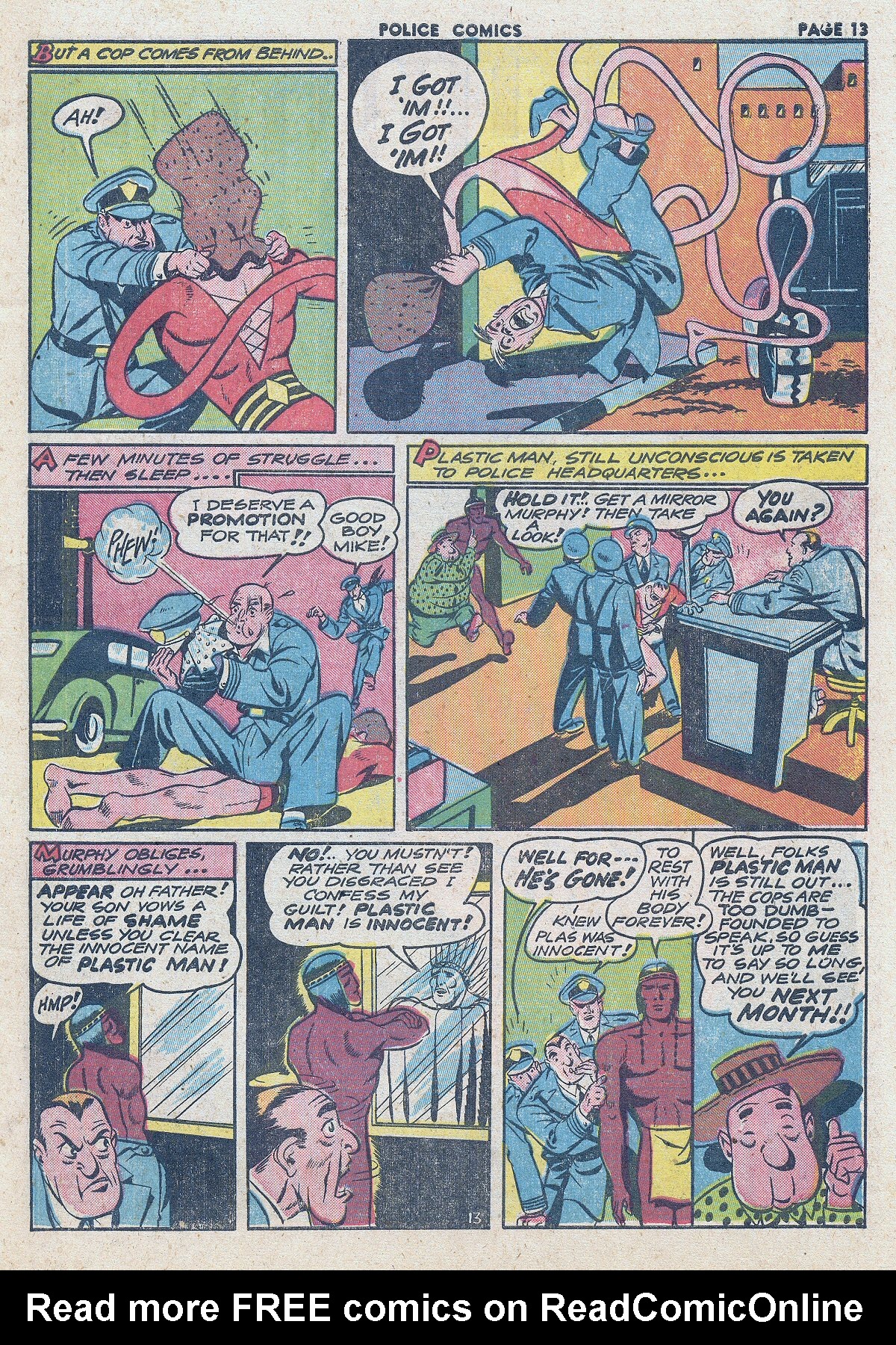 Read online Police Comics comic -  Issue #16 - 15