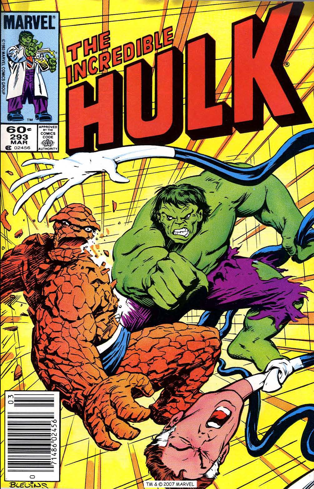 Read online The Incredible Hulk (1968) comic -  Issue #293 - 1