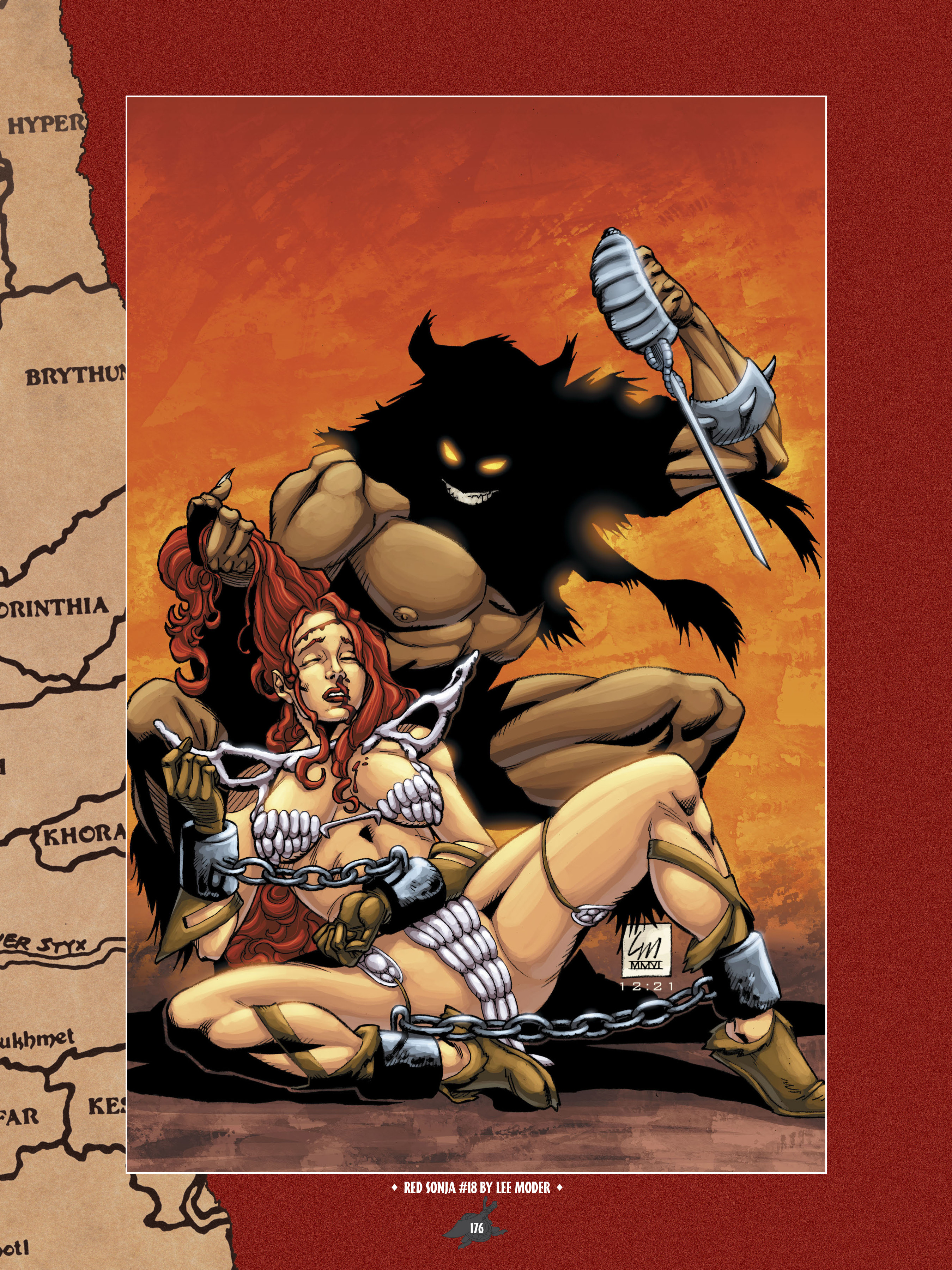 Read online The Art of Red Sonja comic -  Issue # TPB 1 (Part 2) - 69