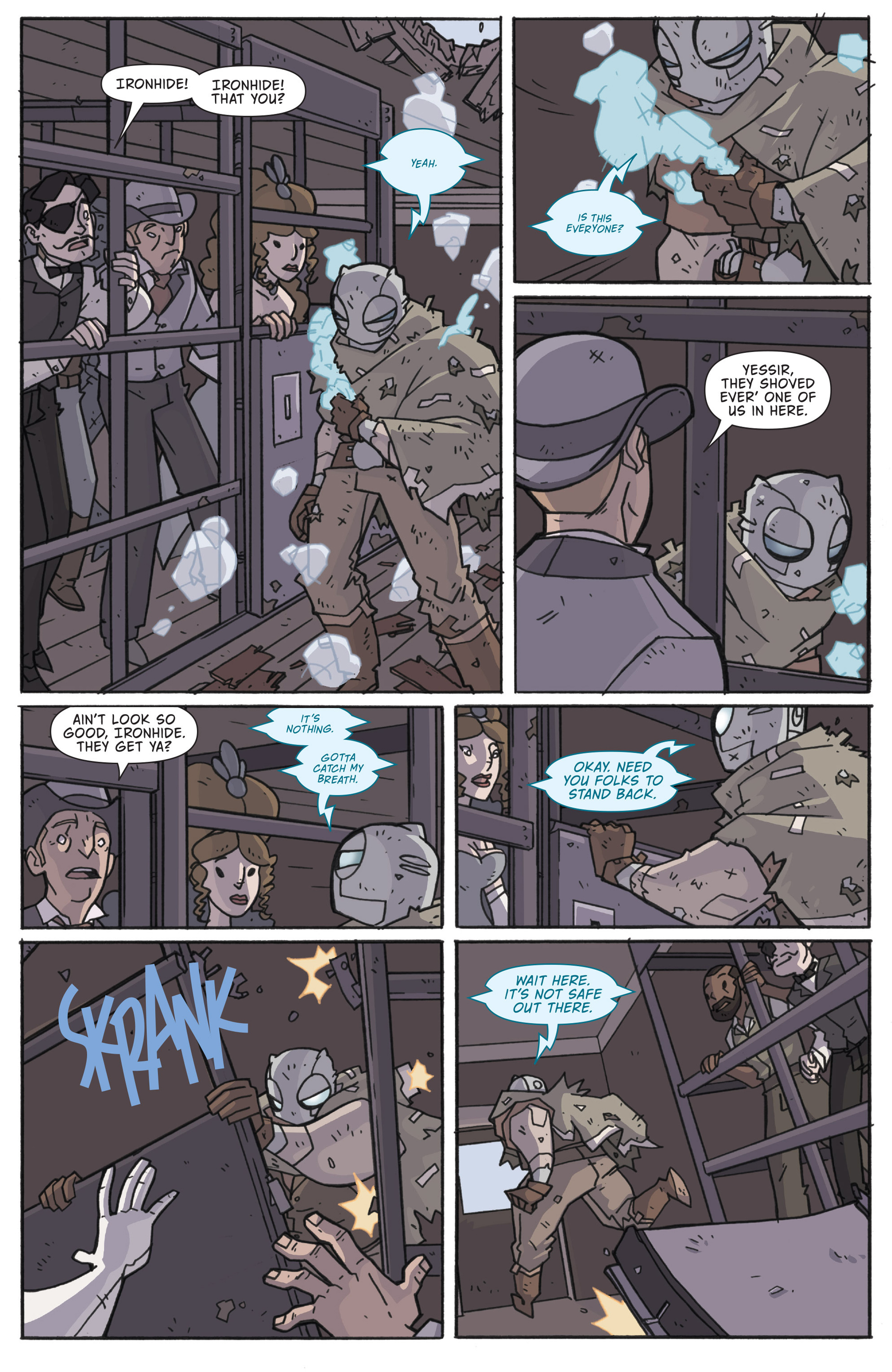 Read online Atomic Robo and the Knights of the Golden Circle comic -  Issue #3 - 13