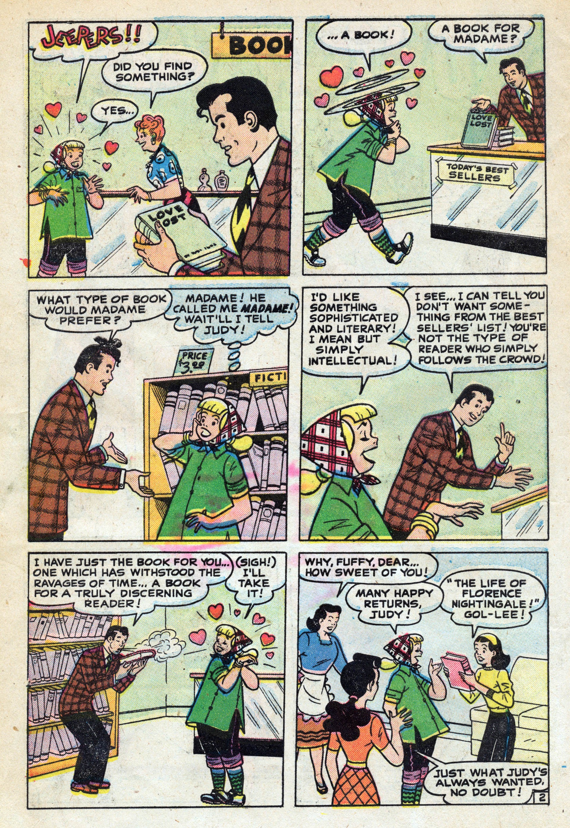Read online Junior Miss (1947) comic -  Issue #39 - 4