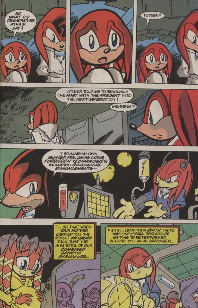 Read online Knuckles the Echidna comic -  Issue #25 - 27